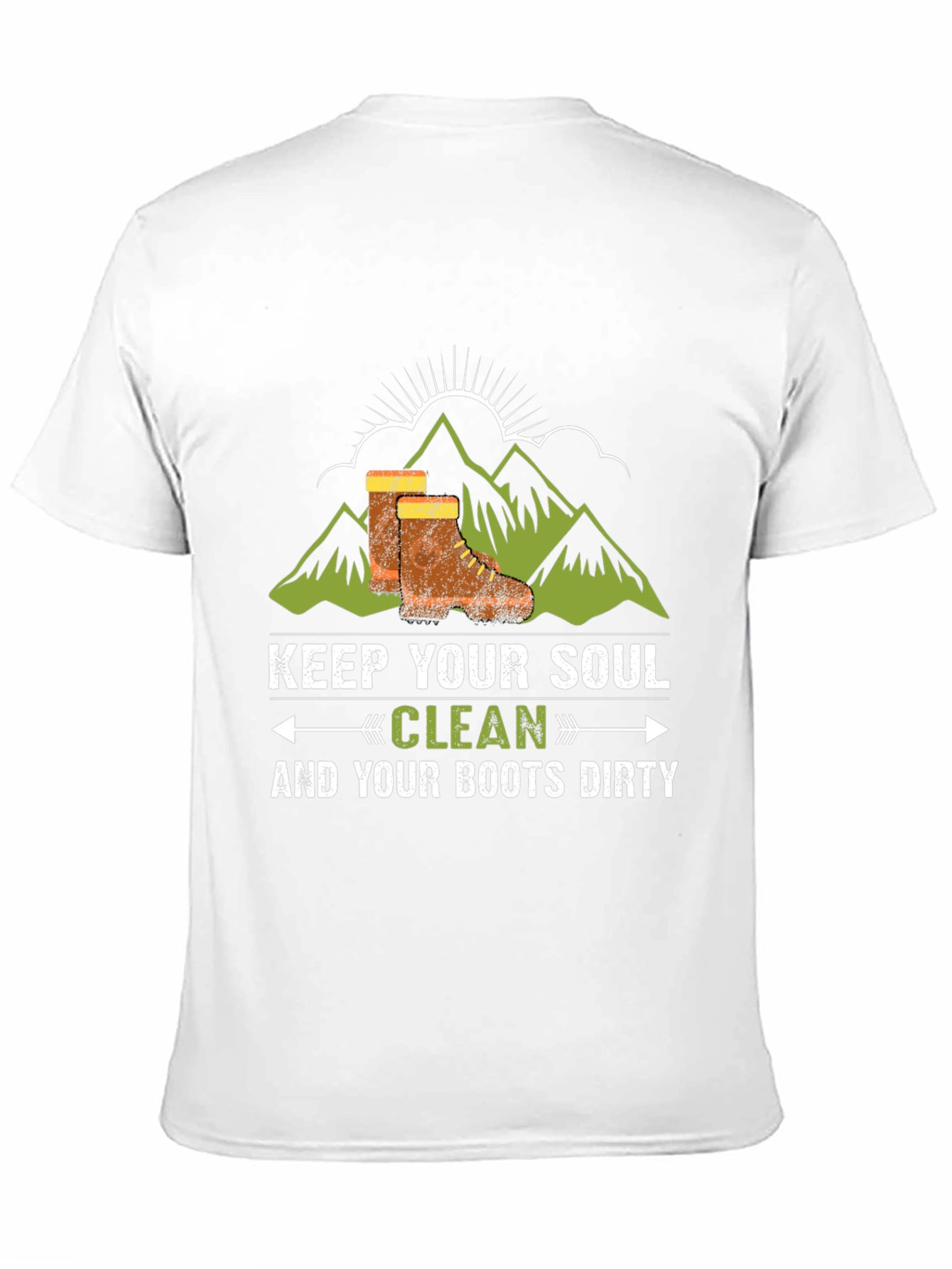 Keep Your Soul Clean & Boots Dirty T-Shirt - 11