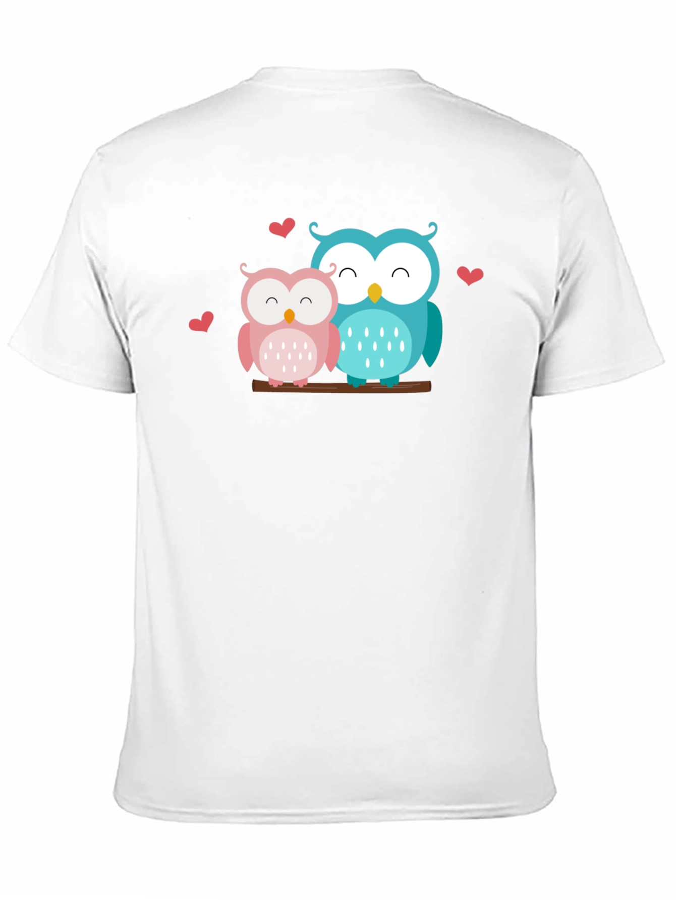 Black Owl Love T-Shirt view 11