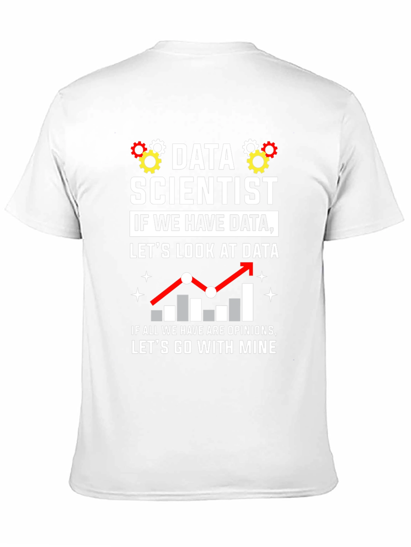 Black Data Scientist Graphic Tee - Funny Data Analysis T-Shirt view 11