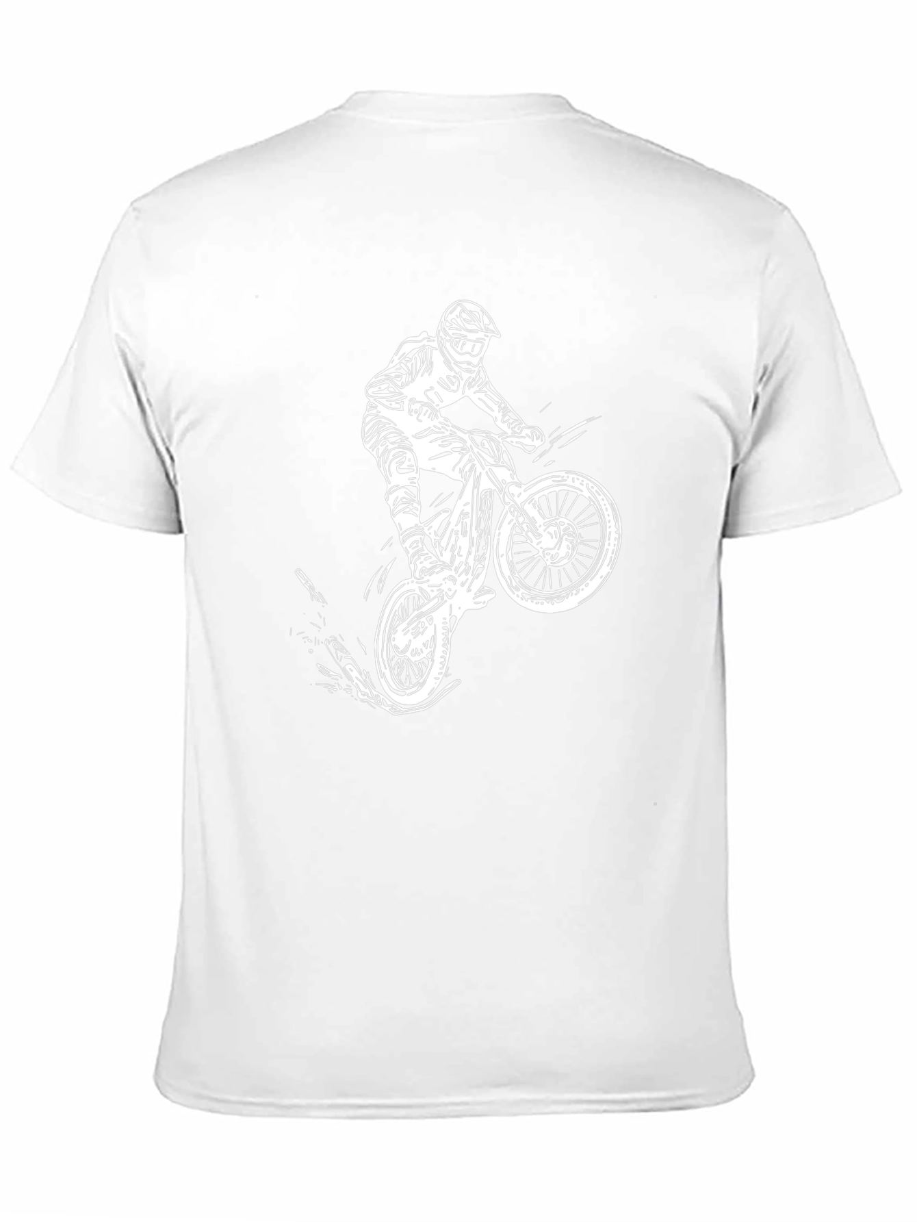 Black Black Bike Stunt T-Shirt view 11