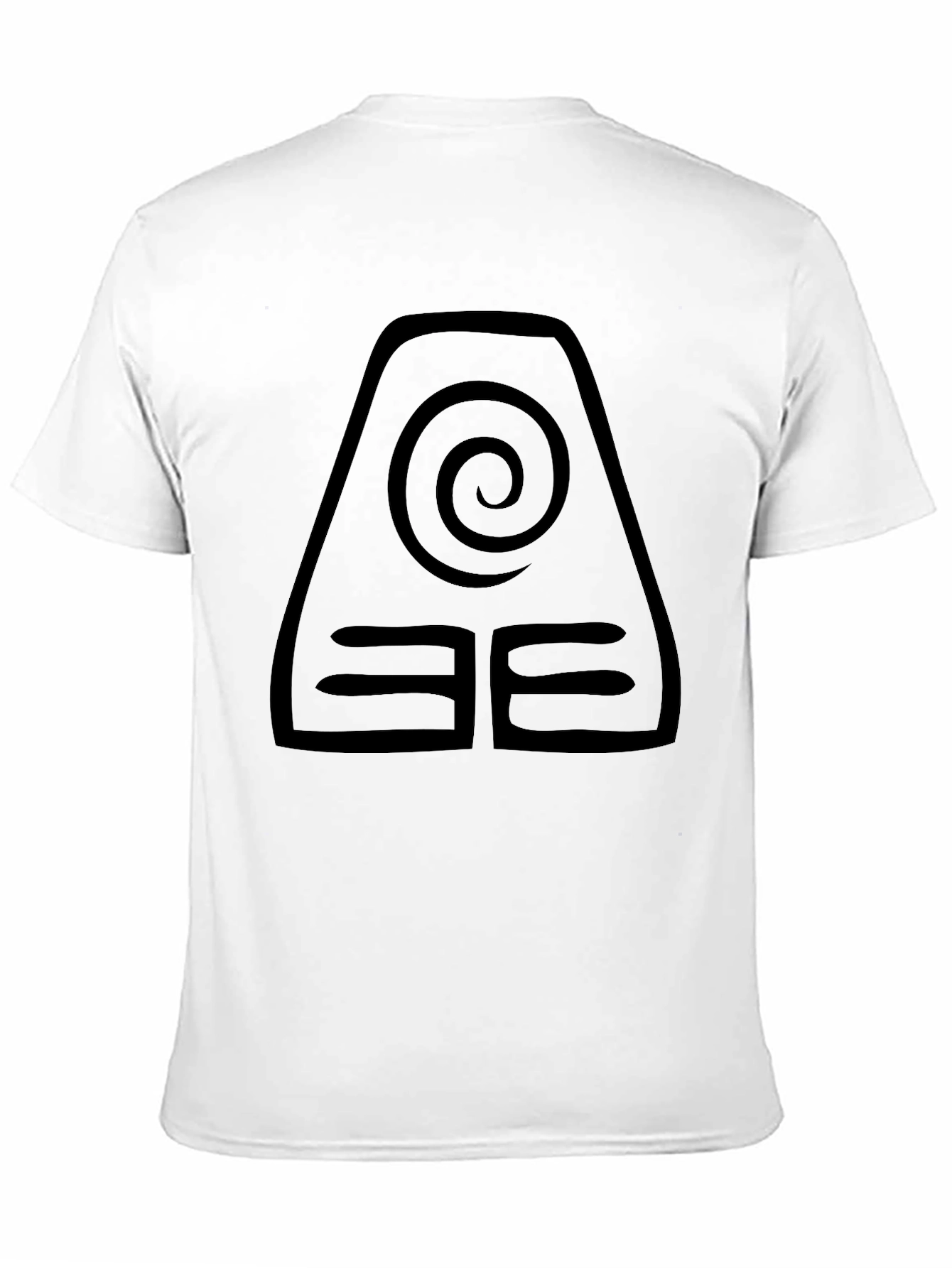 Black Earth Bending Symbol T-Shirt - Avatar Inspired Tee view 11