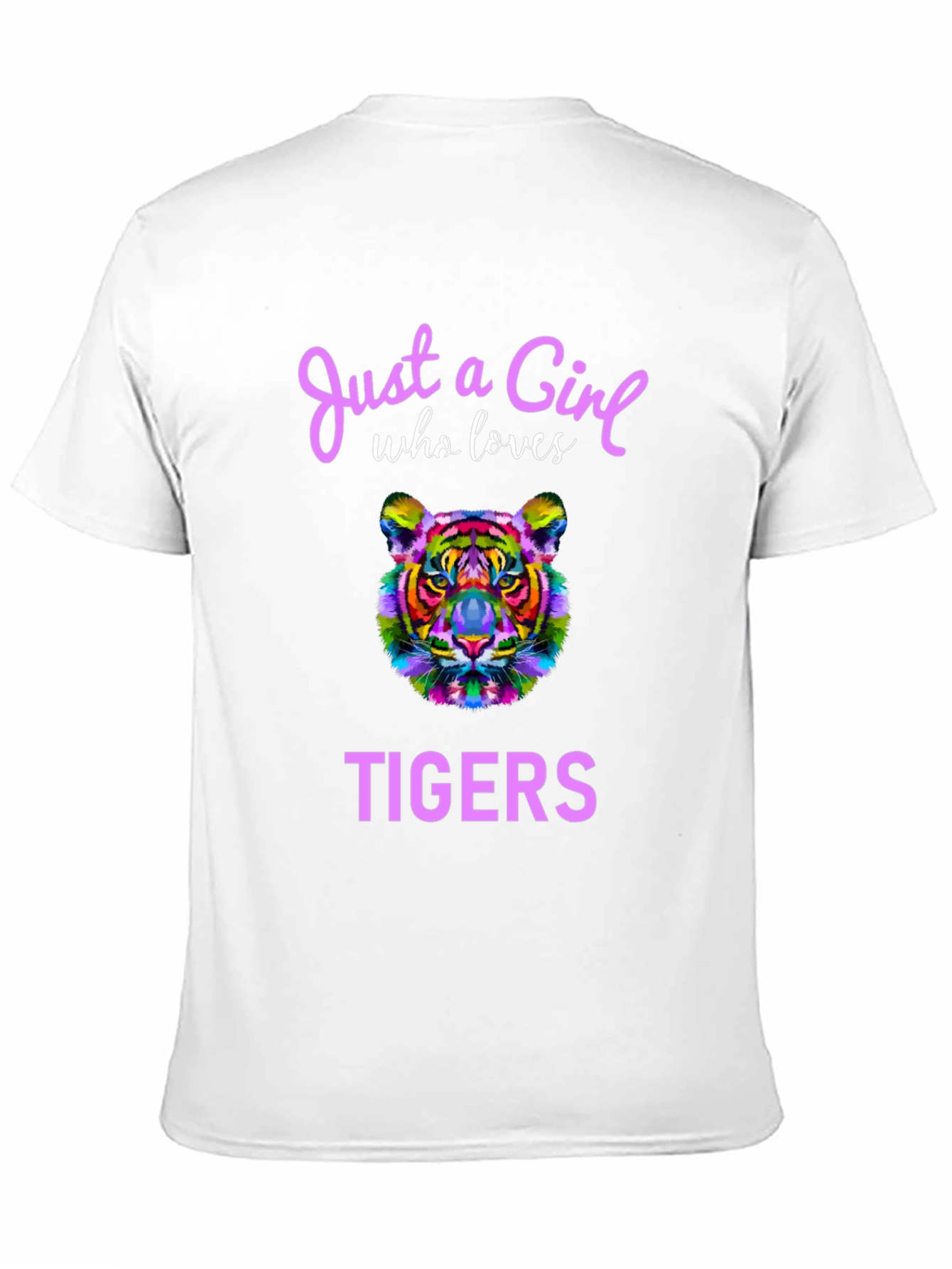 Black Girl Who Loves Tigers T-Shirt view 11