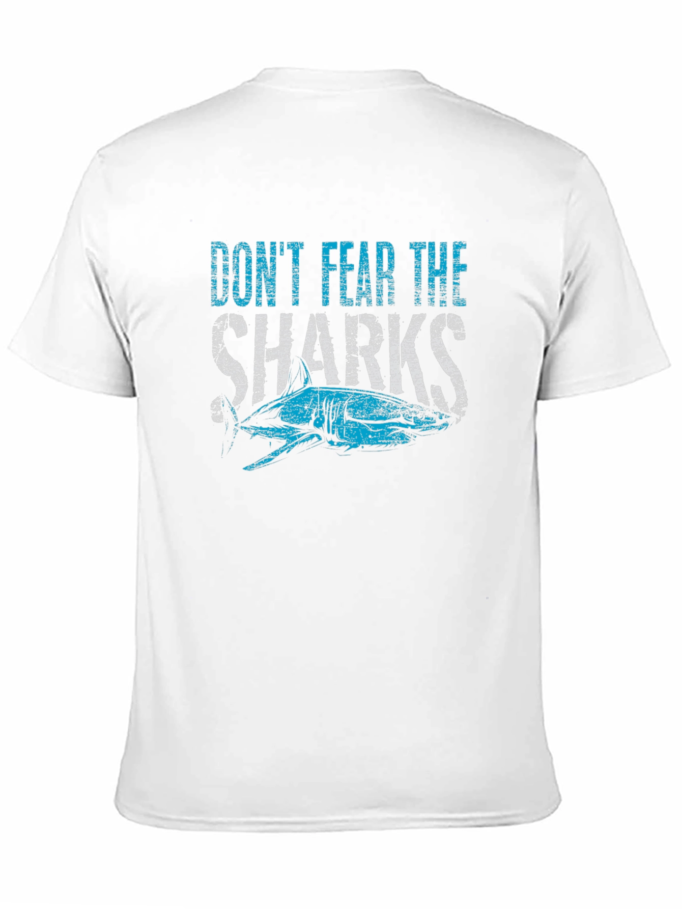 Black Don't Fear the Sharks Graphic Tee view 11