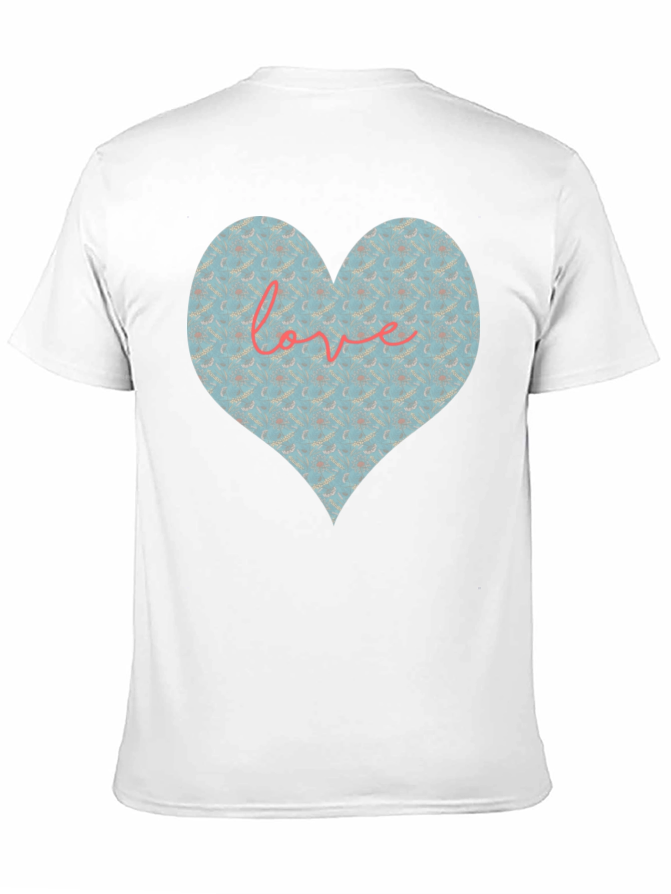 Black Heart Love Graphic Black T-Shirt view 11