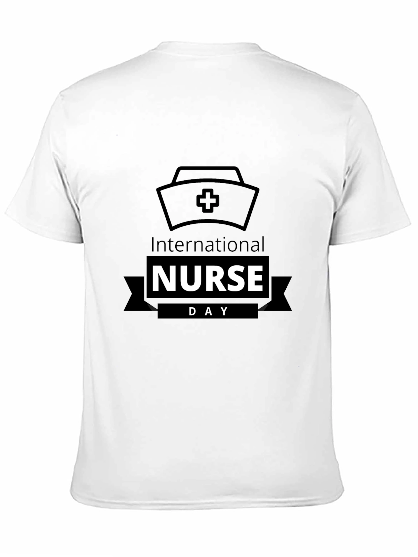 Black International Nurse Day Black T-Shirt view 11