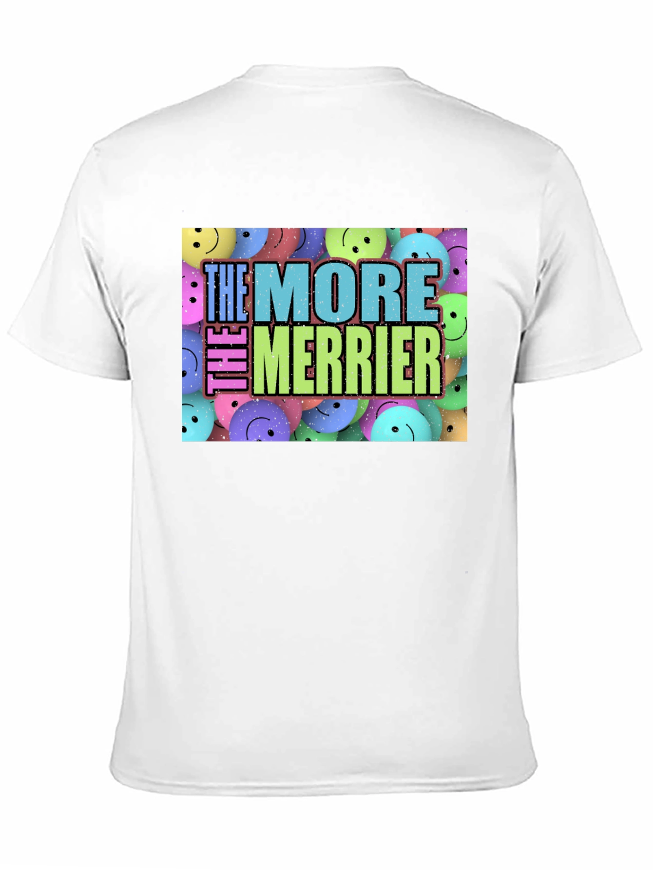 Black The More The Merrier Graphic T-Shirt view 11
