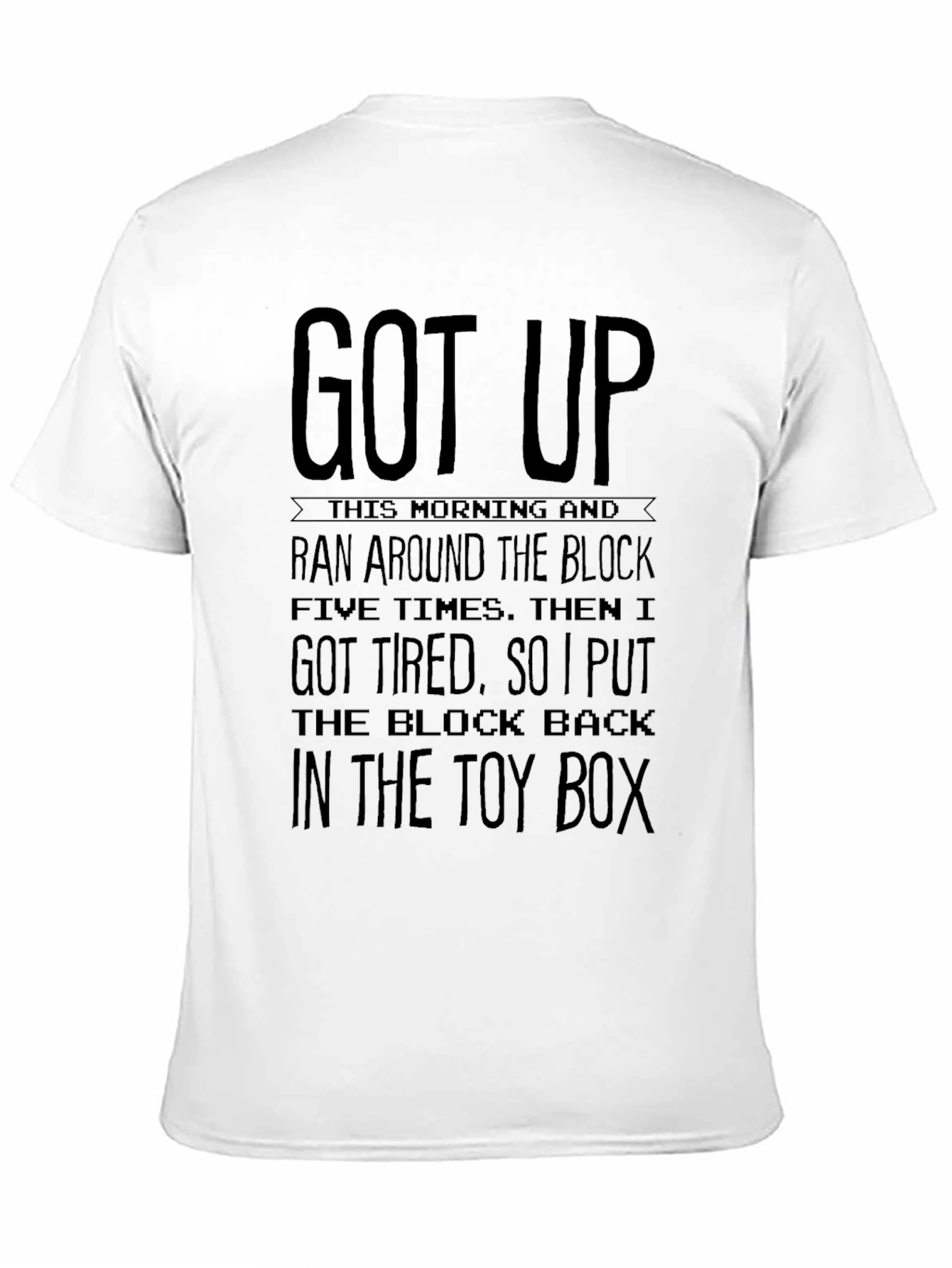 Black Got Up Graphic T-Shirt view 11