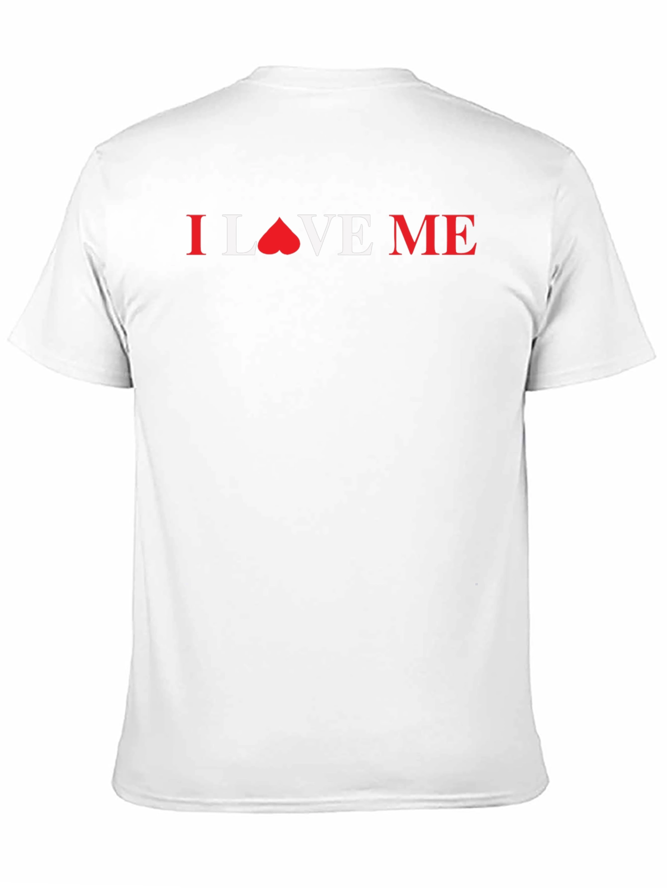 Black I Love Me Graphic Tee - Soft Cotton Blend view 11