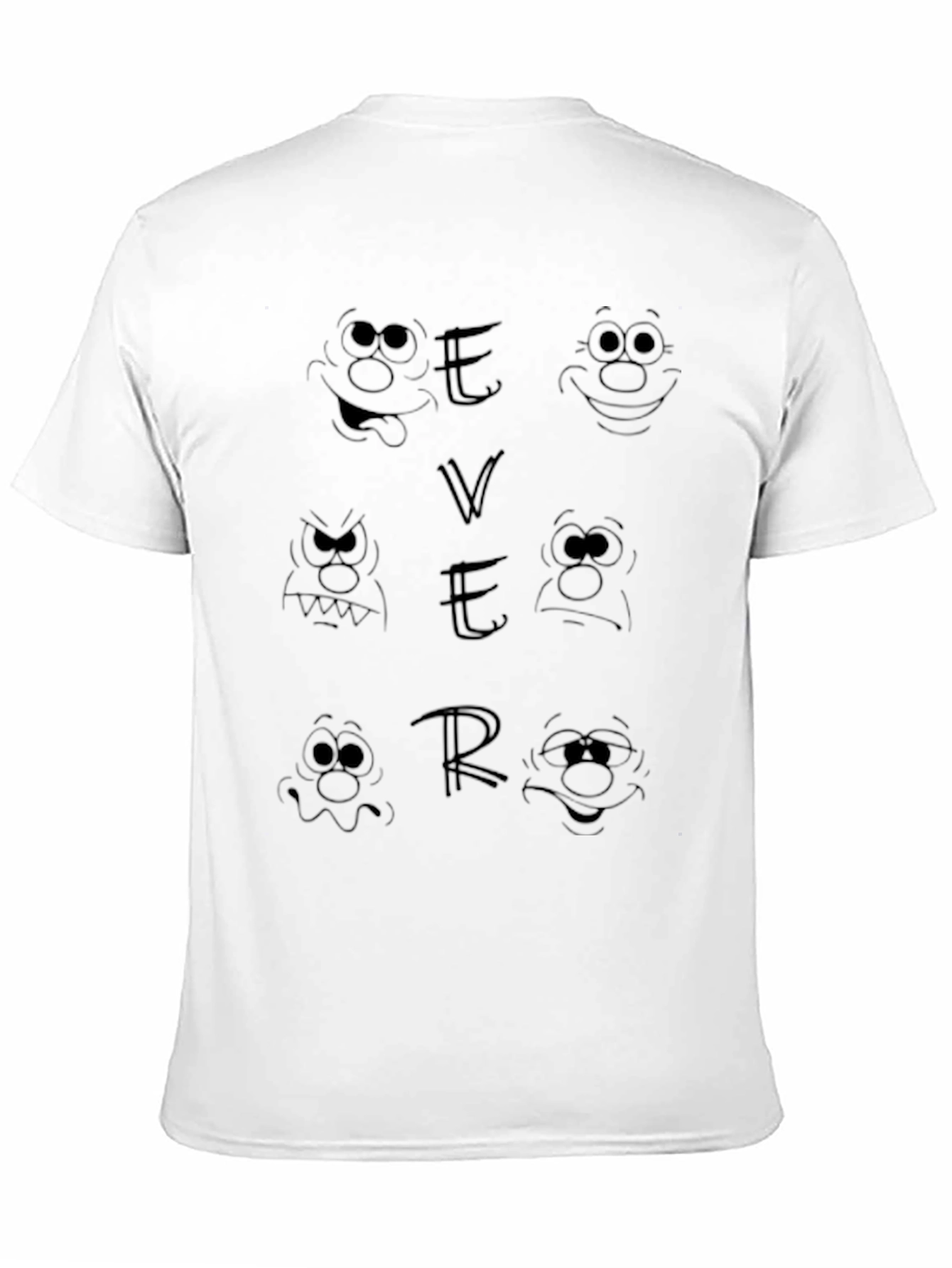 Black Funny Expressions T-Shirt view 11