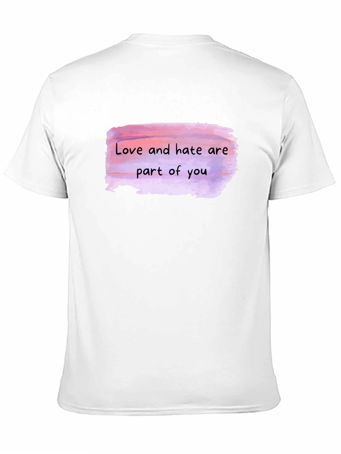 Black Love and Hate Tee - Express Yourself view 11