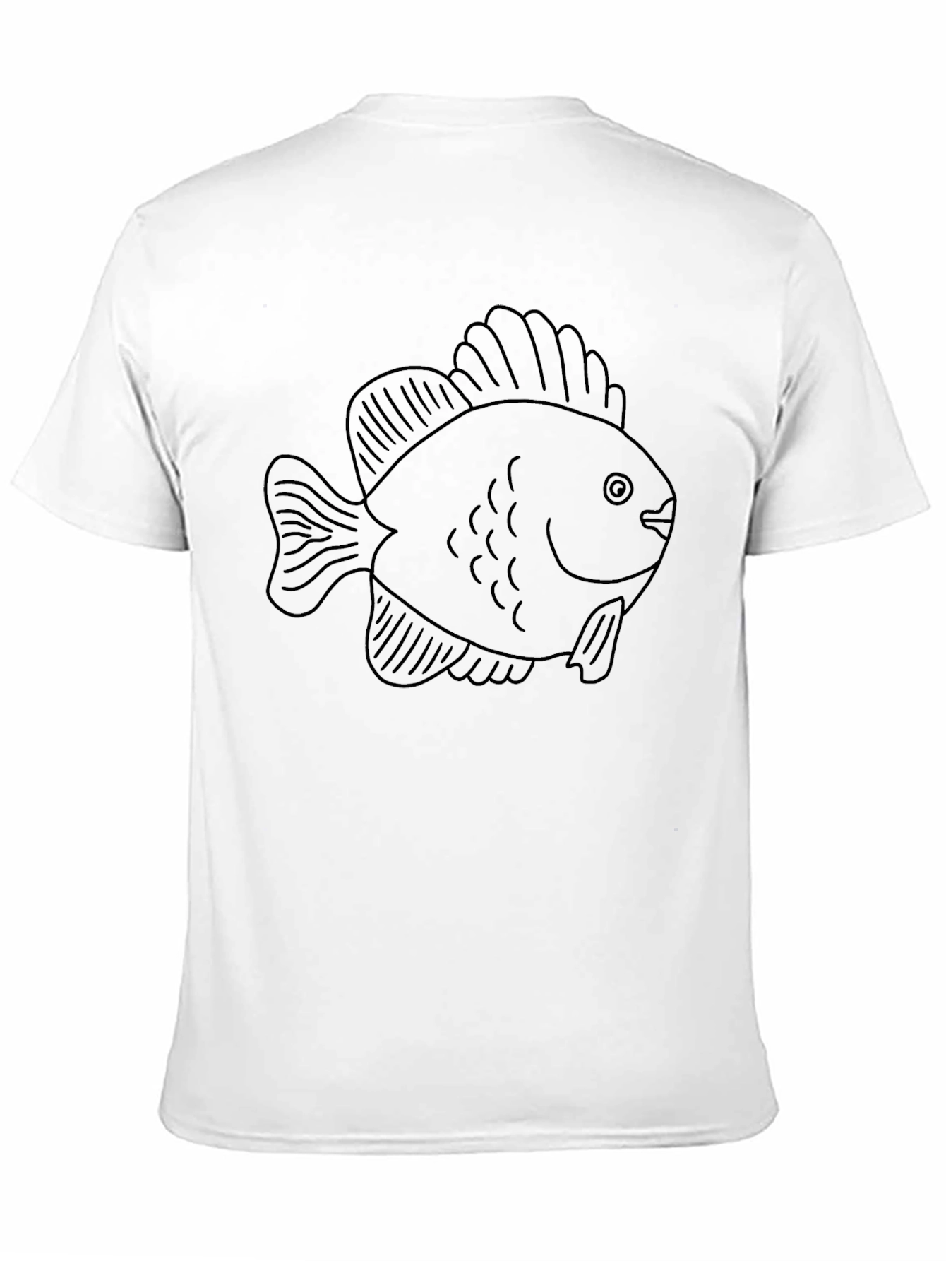 Black Fish Graphic T-Shirt - Black view 11