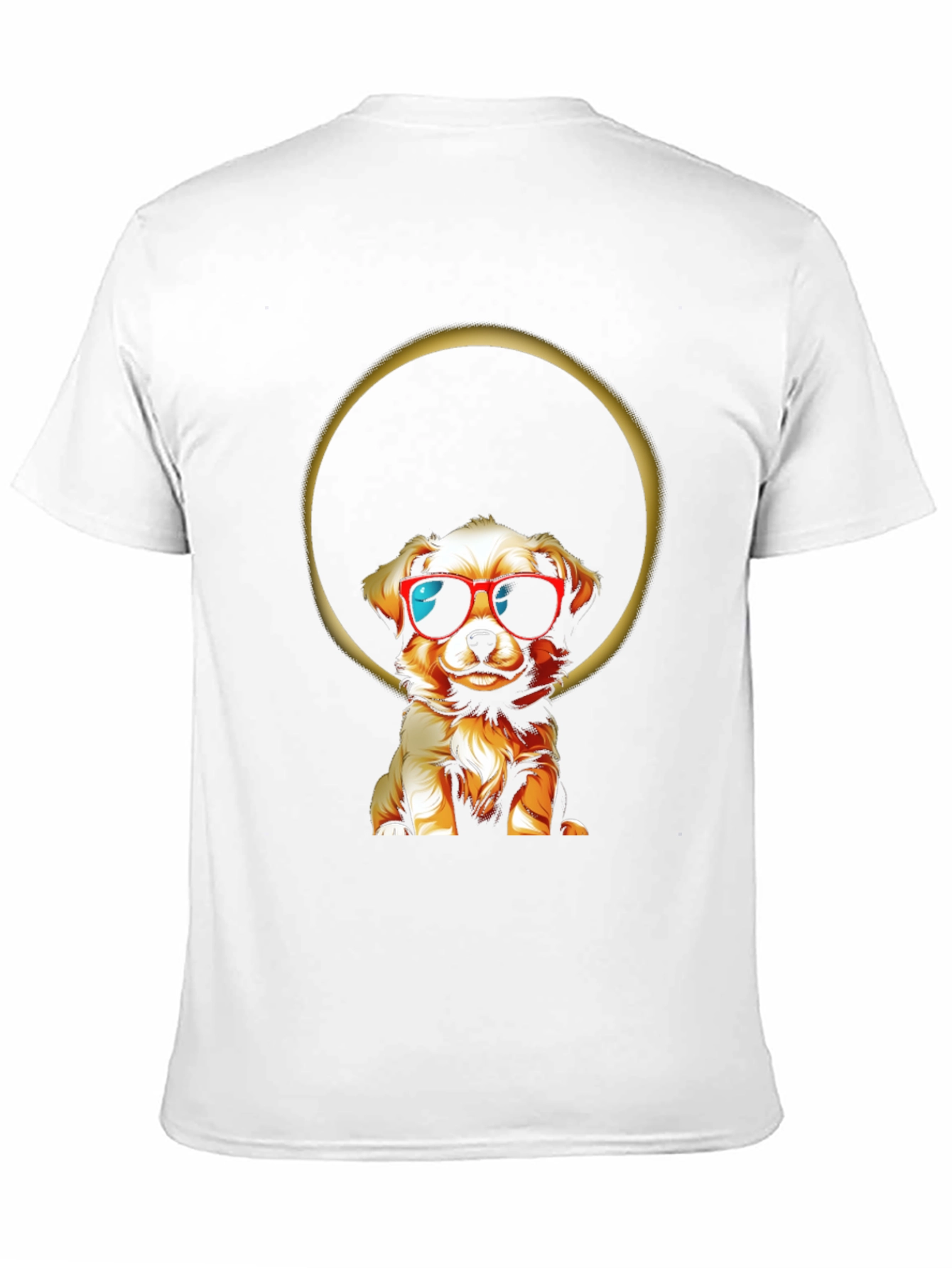 Black Cool Dog T-Shirt - Graphic Tee view 11