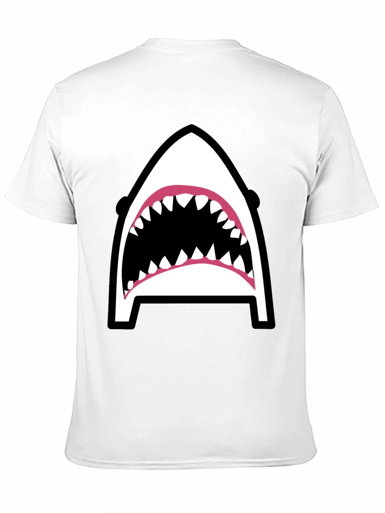 Black Shark Graphic Tee - Black Cotton Blend view 11