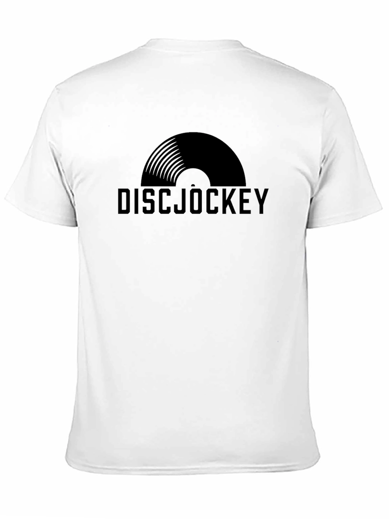 Black Disc Jockey Graphic Tee - Black view 11