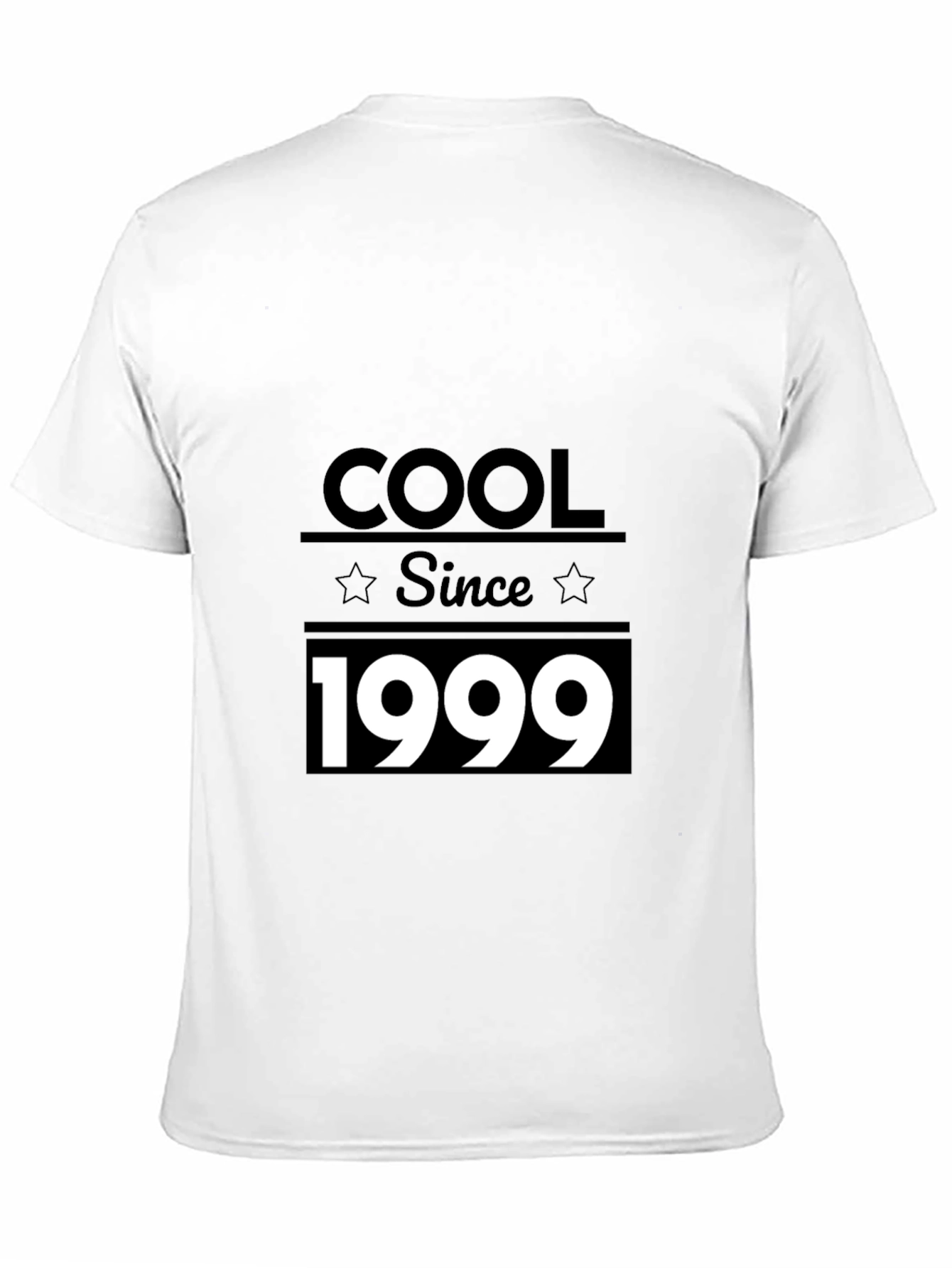 Black Cool Since 1999 Black Graphic T-Shirt view 11