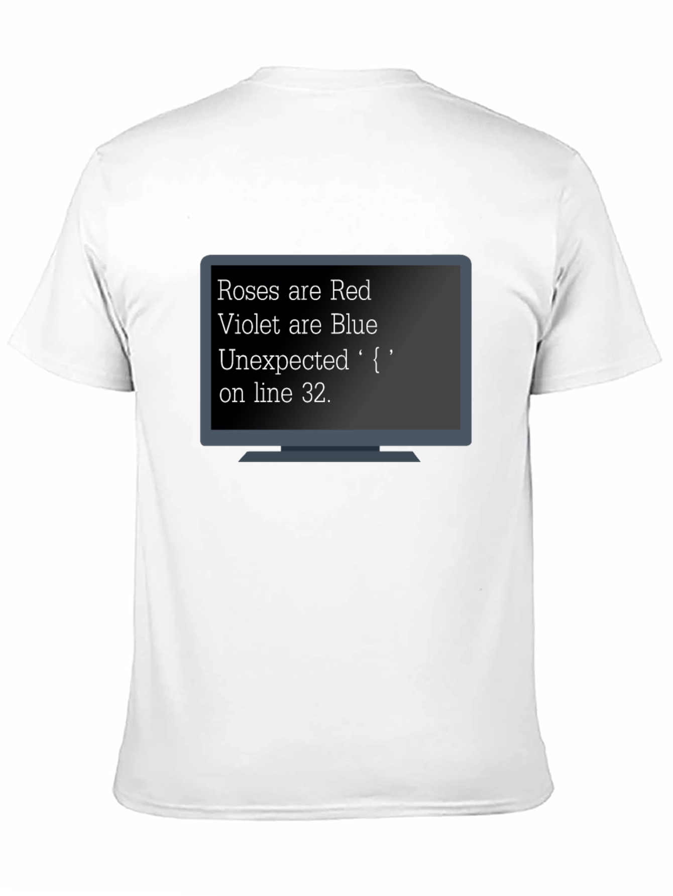 Black Roses Are Red Programmer Humor T-Shirt view 11
