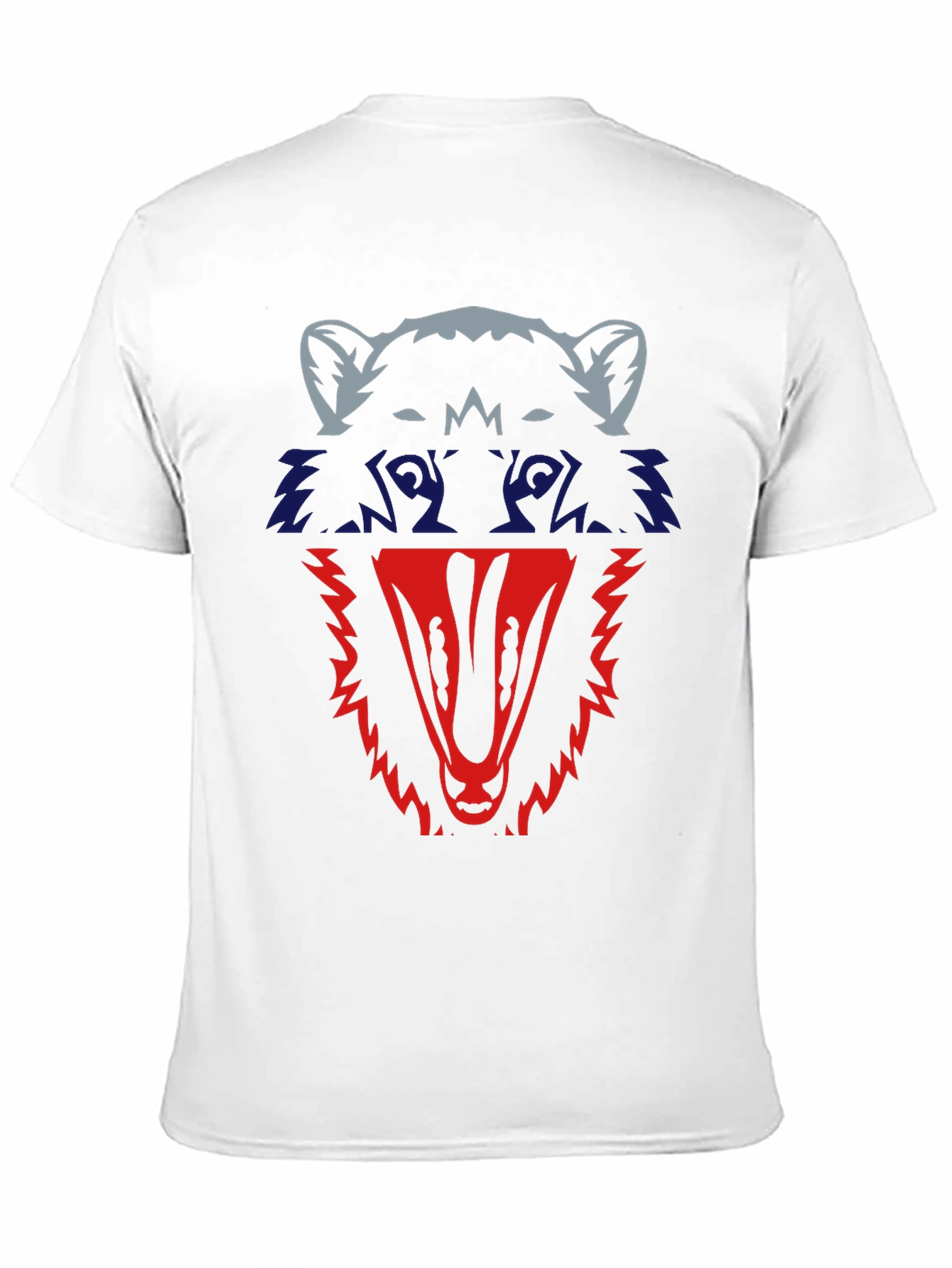 Black Raccoon Graphic Tee - Men's Black Cotton T-Shirt view 11