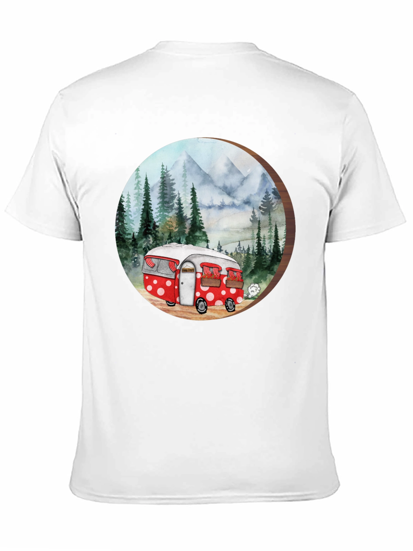 Black Camping Camper T-Shirt - Nature Adventure Tee view 11