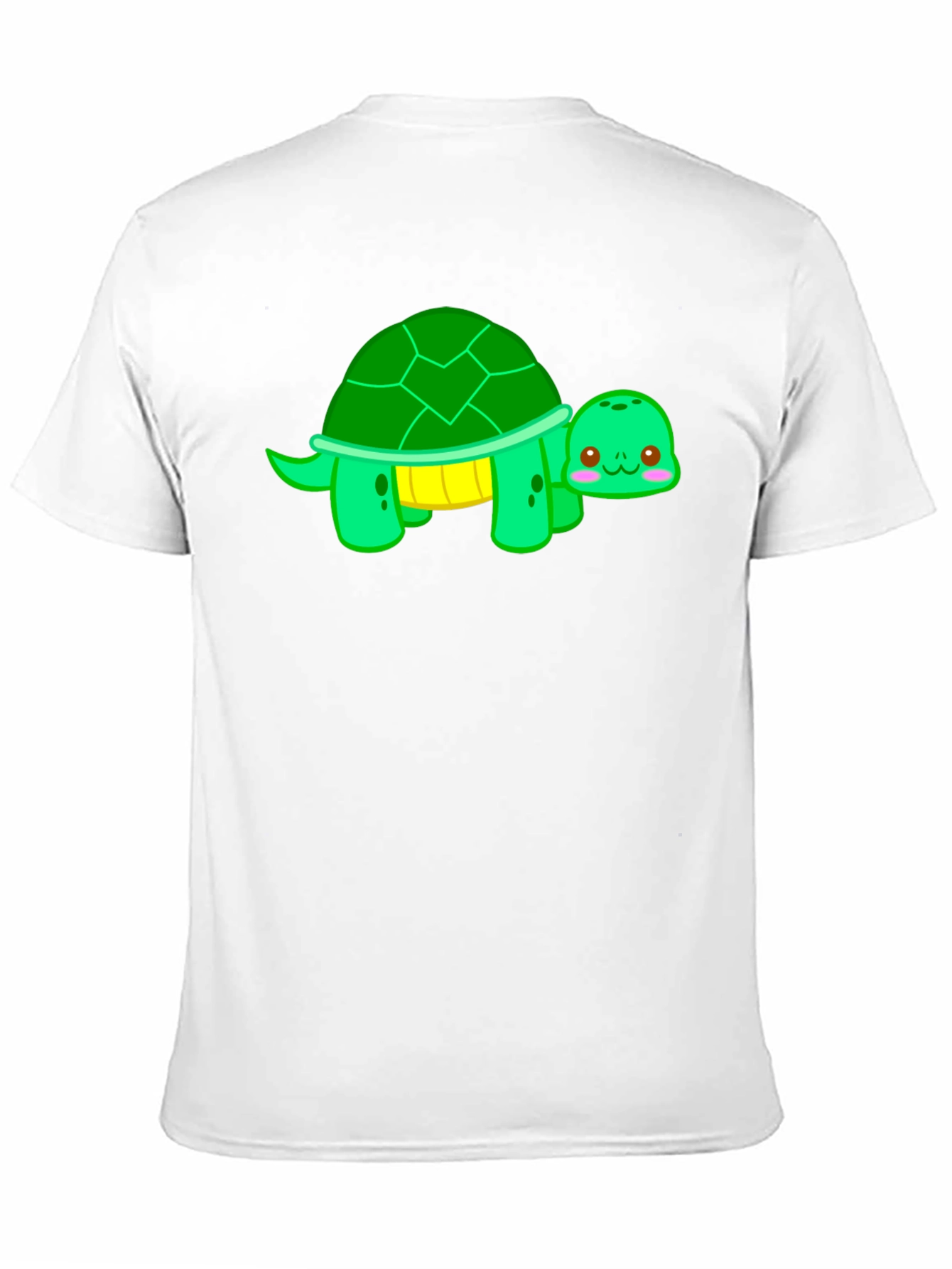 Black Cute Turtle Graphic T-Shirt - Black view 11