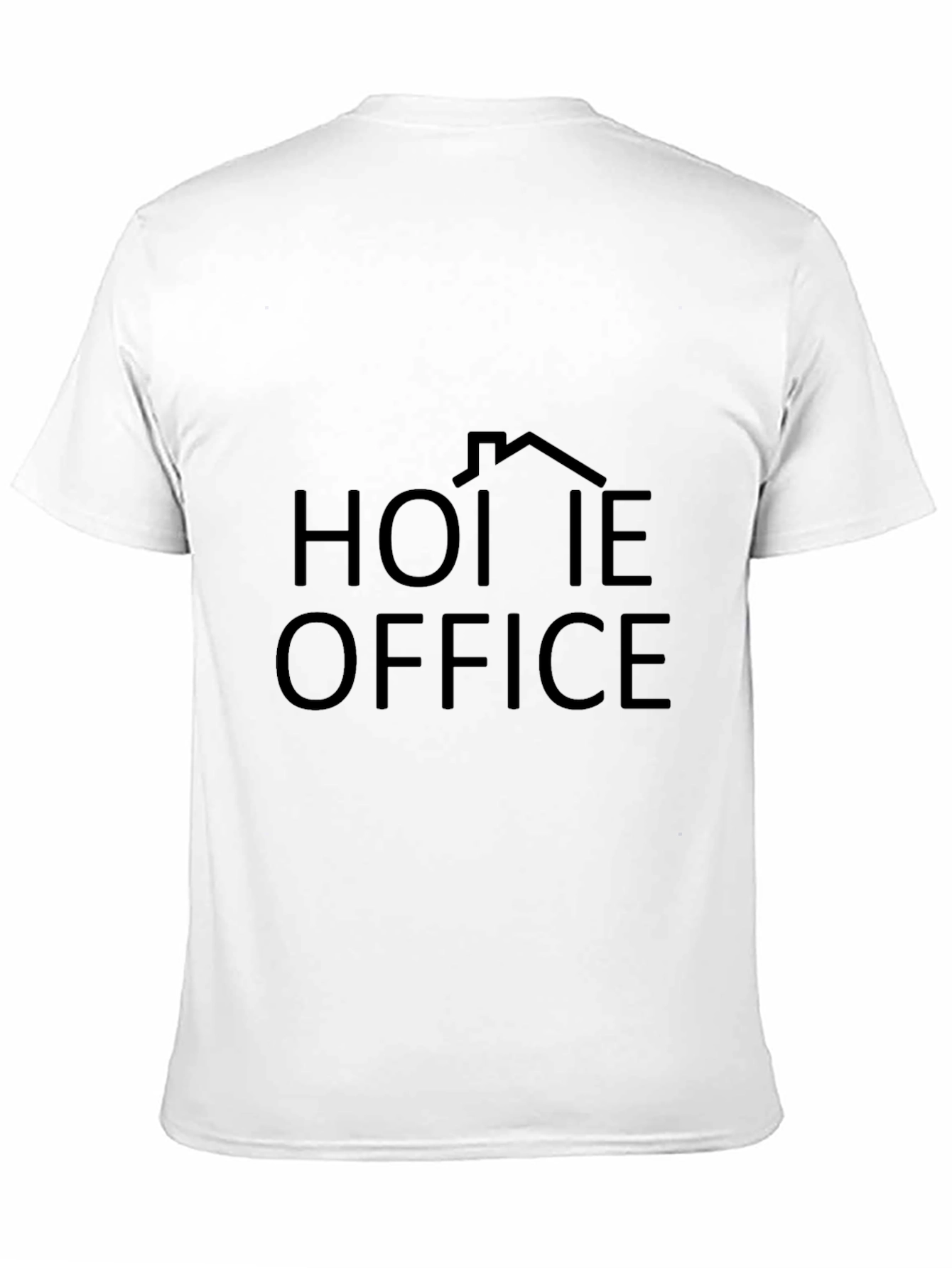 Black Home Office Graphic Tee - Work From Home Comfort view 11