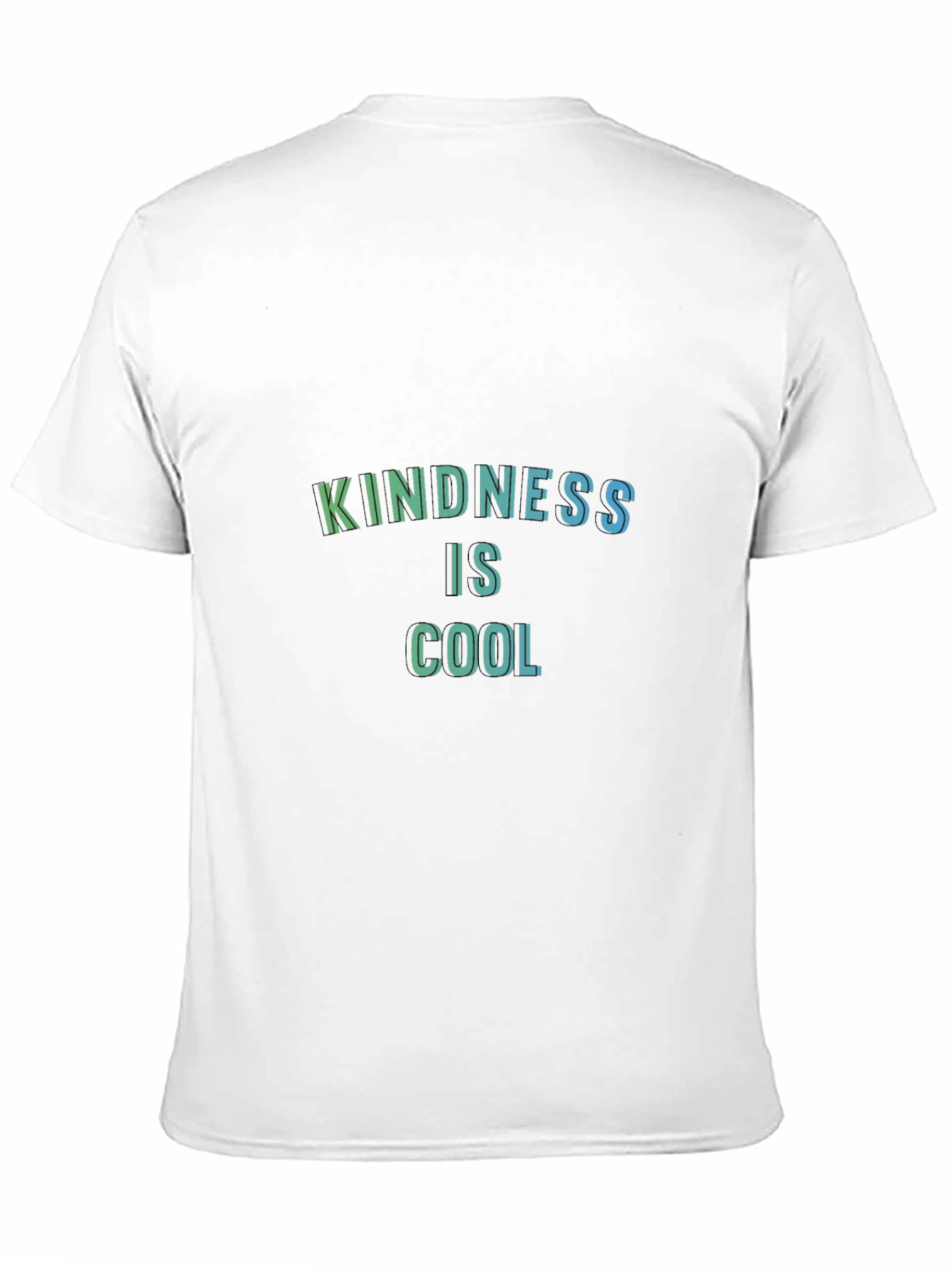 Black Kindness is Cool T-Shirt - Trendy Graphic Tee view 11