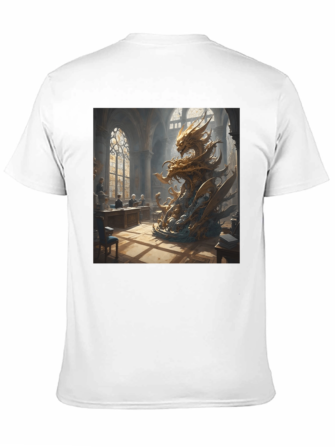 Dragon Courtroom Black Tee - 11