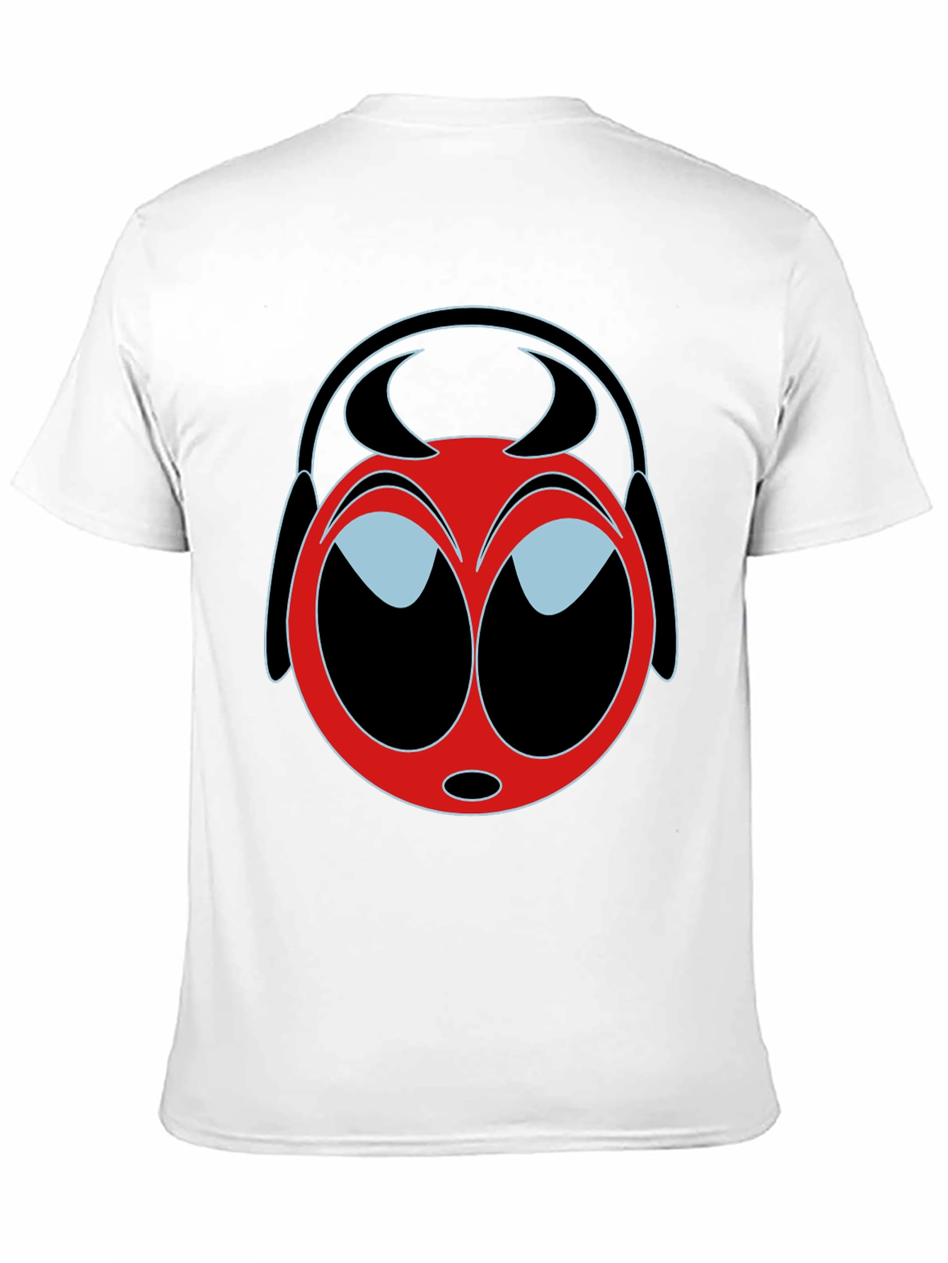 Black Cartoon Devil T-Shirt - Quirky Graphic Tee view 11