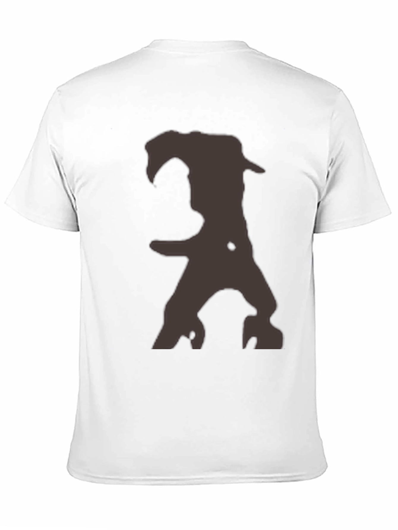 Black Men's Graphic Print Crew Neck T-Shirt - Black view 11