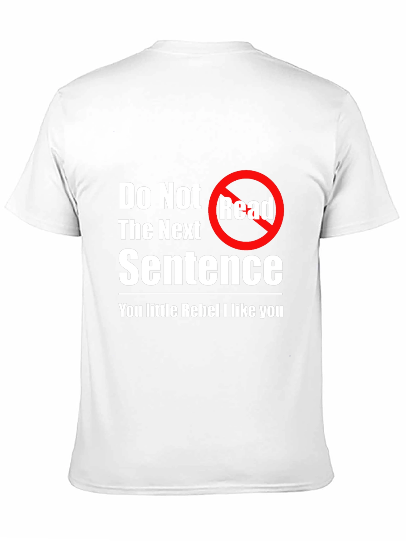 Black Rebel T-Shirt - Do Not Read Novelty Tee view 11