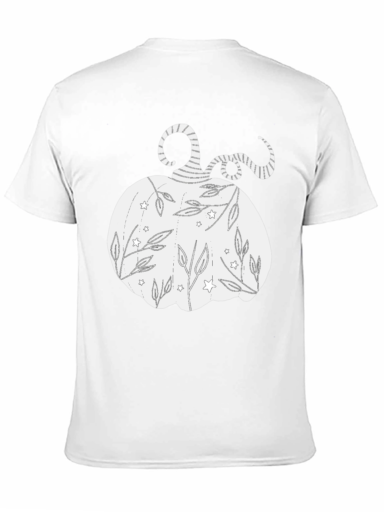 Black Pumpkin Graphic Tee - Fall Vibes view 11