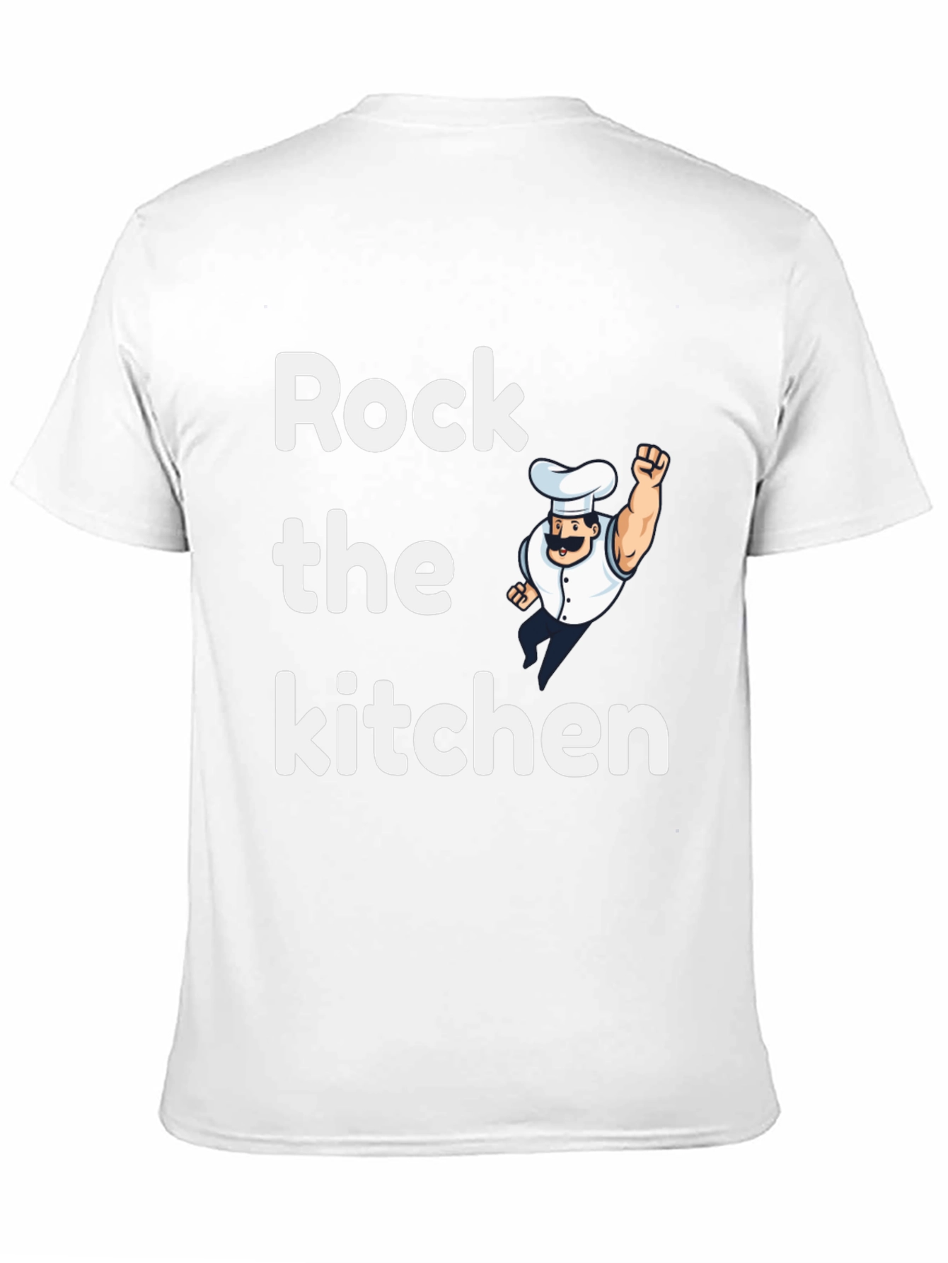 Black Rock the Kitchen T-Shirt Chef Design view 11