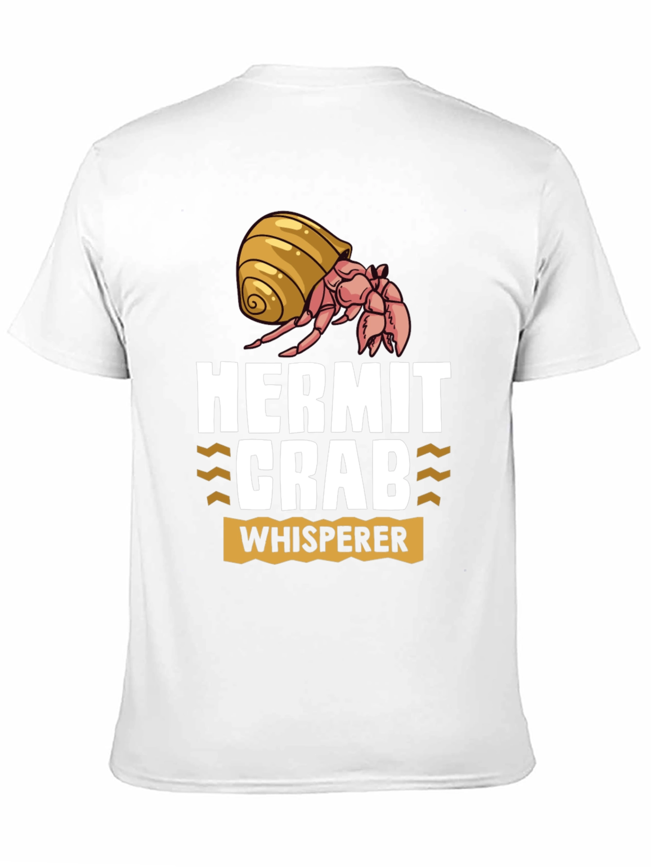 Black Hermit Crab Whisperer Graphic T-Shirt view 11