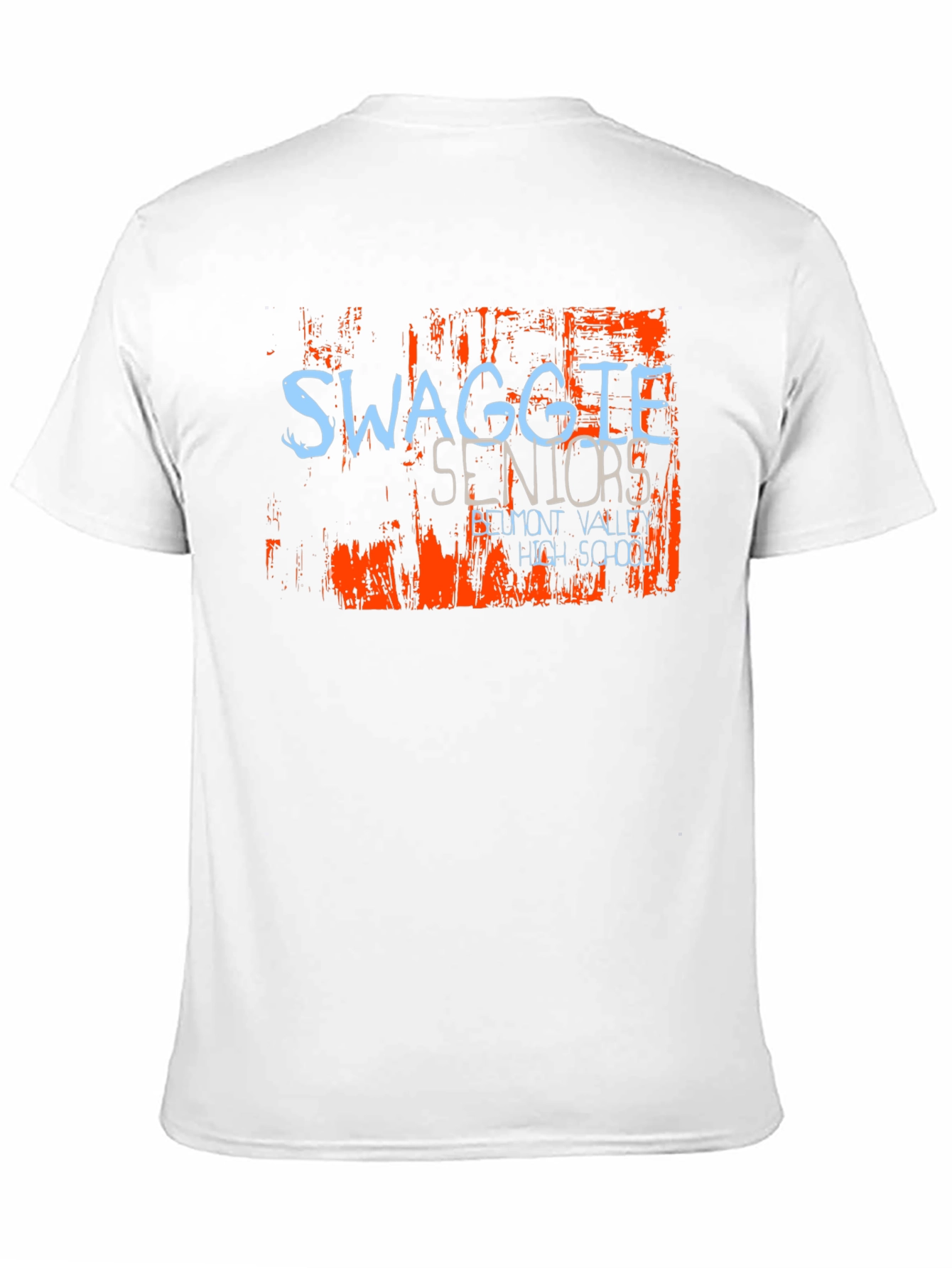 Black Swaggle Seniors High School Black T-Shirt view 11