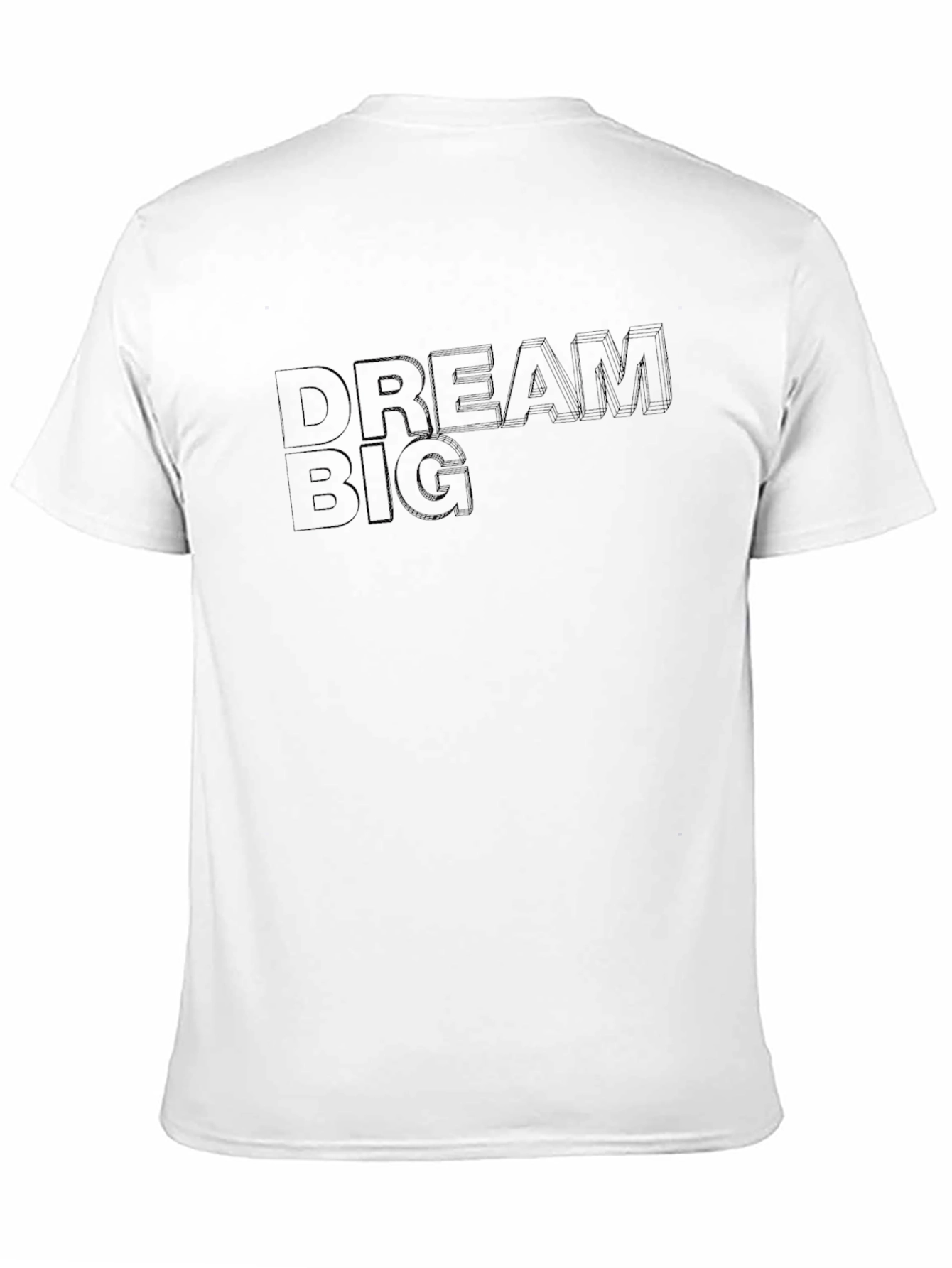 Black Dream Big Black Graphic Tee view 11