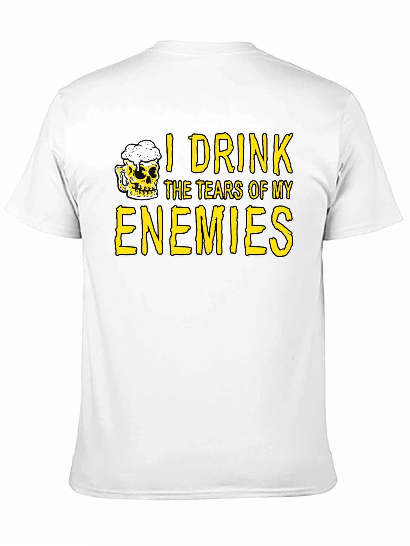 Black I Drink the Tears of My Enemies T-Shirt view 11
