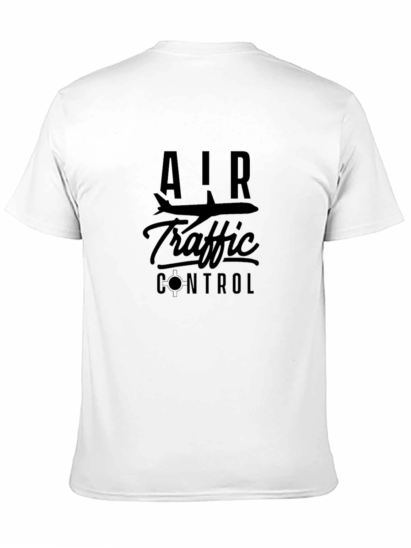 Black Air Traffic Control T-Shirt - Aviation Tee view 11