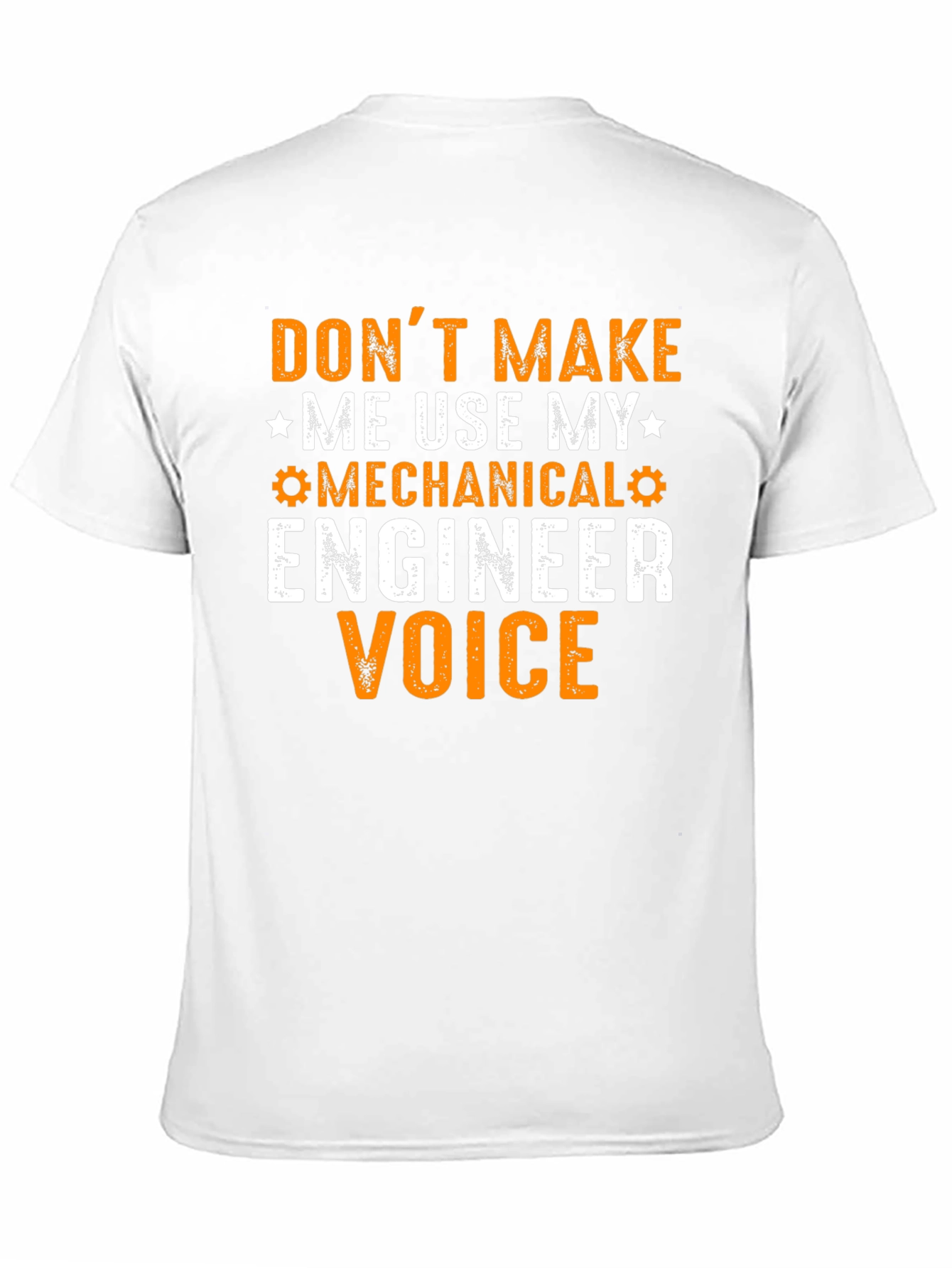 Black Mechanical Engineer Voice T-Shirt Funny view 11