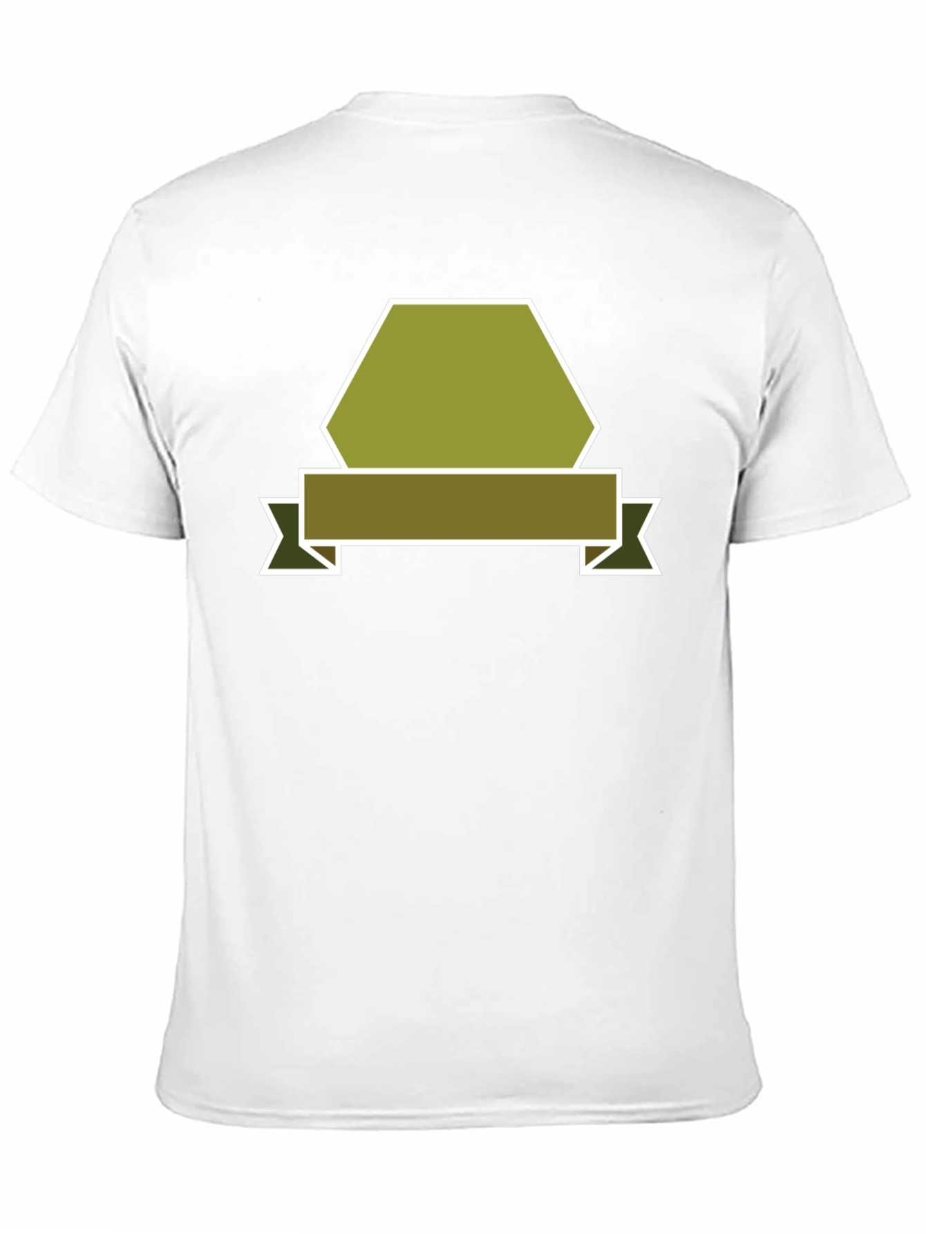 Black Olive Badge Graphic Tee - Modern Casual Style view 11