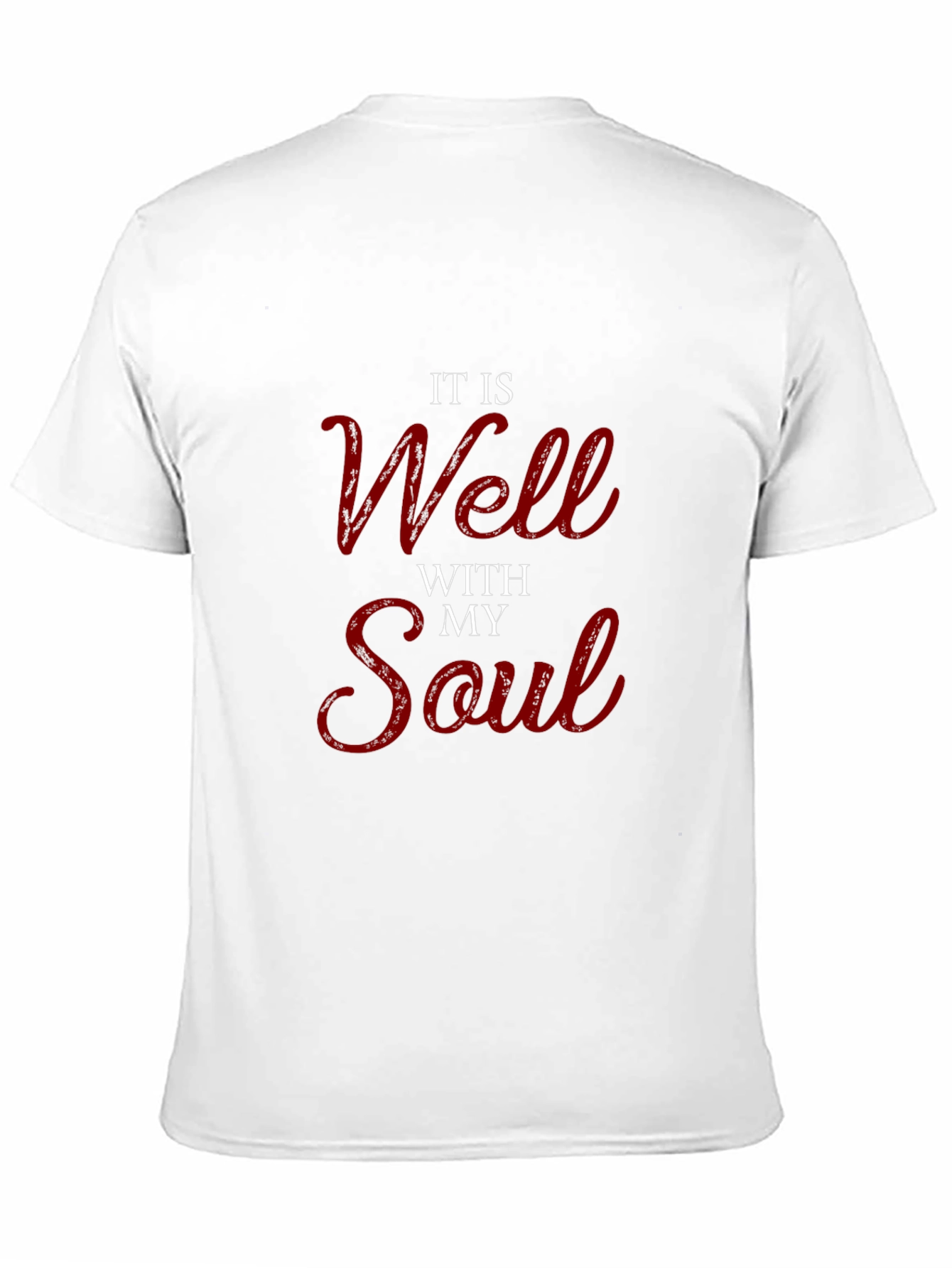 Black It Is Well With My Soul T-Shirt view 11