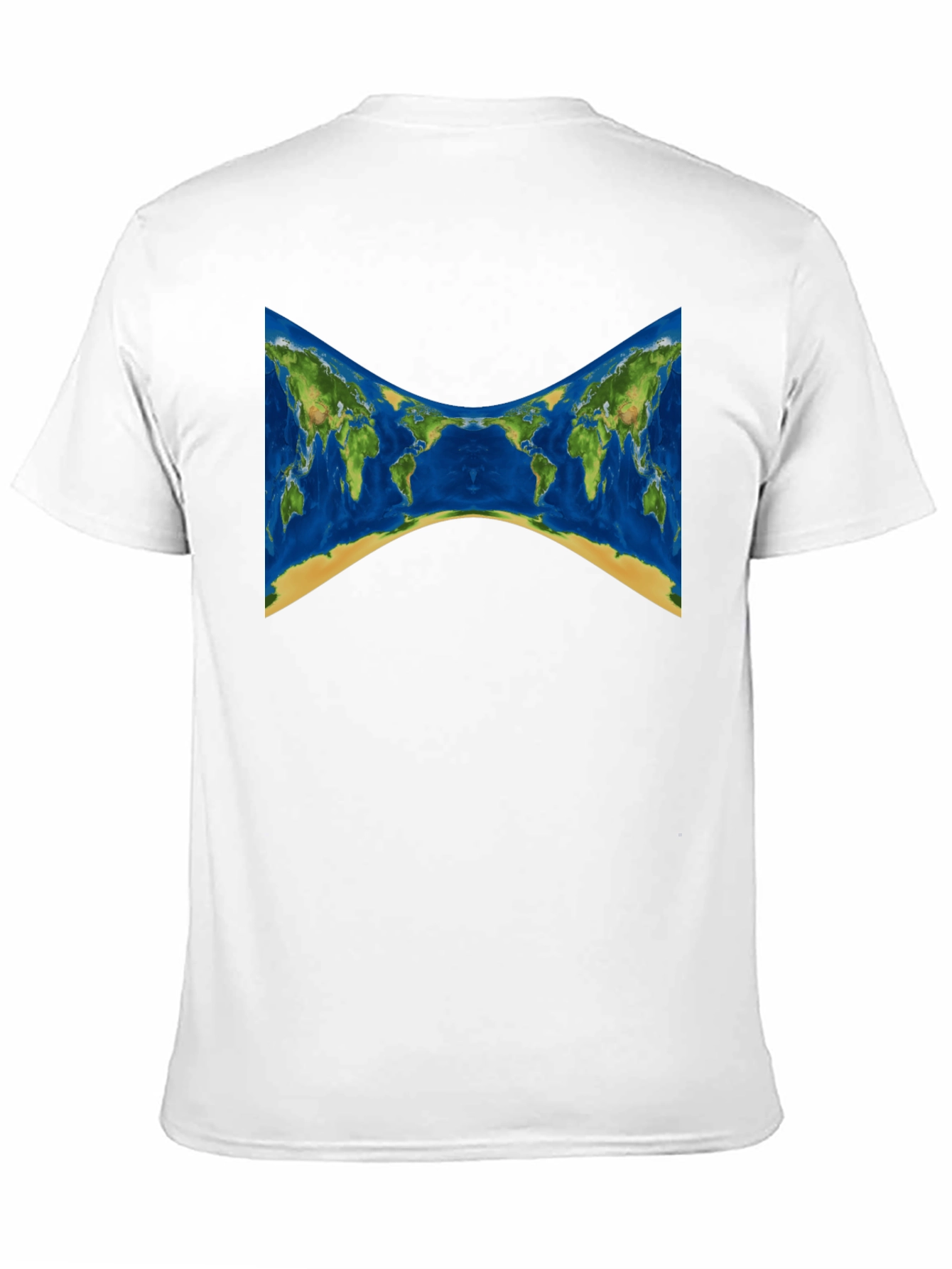 Black World Map Graphic Tee - Stylish Black T-Shirt view 11