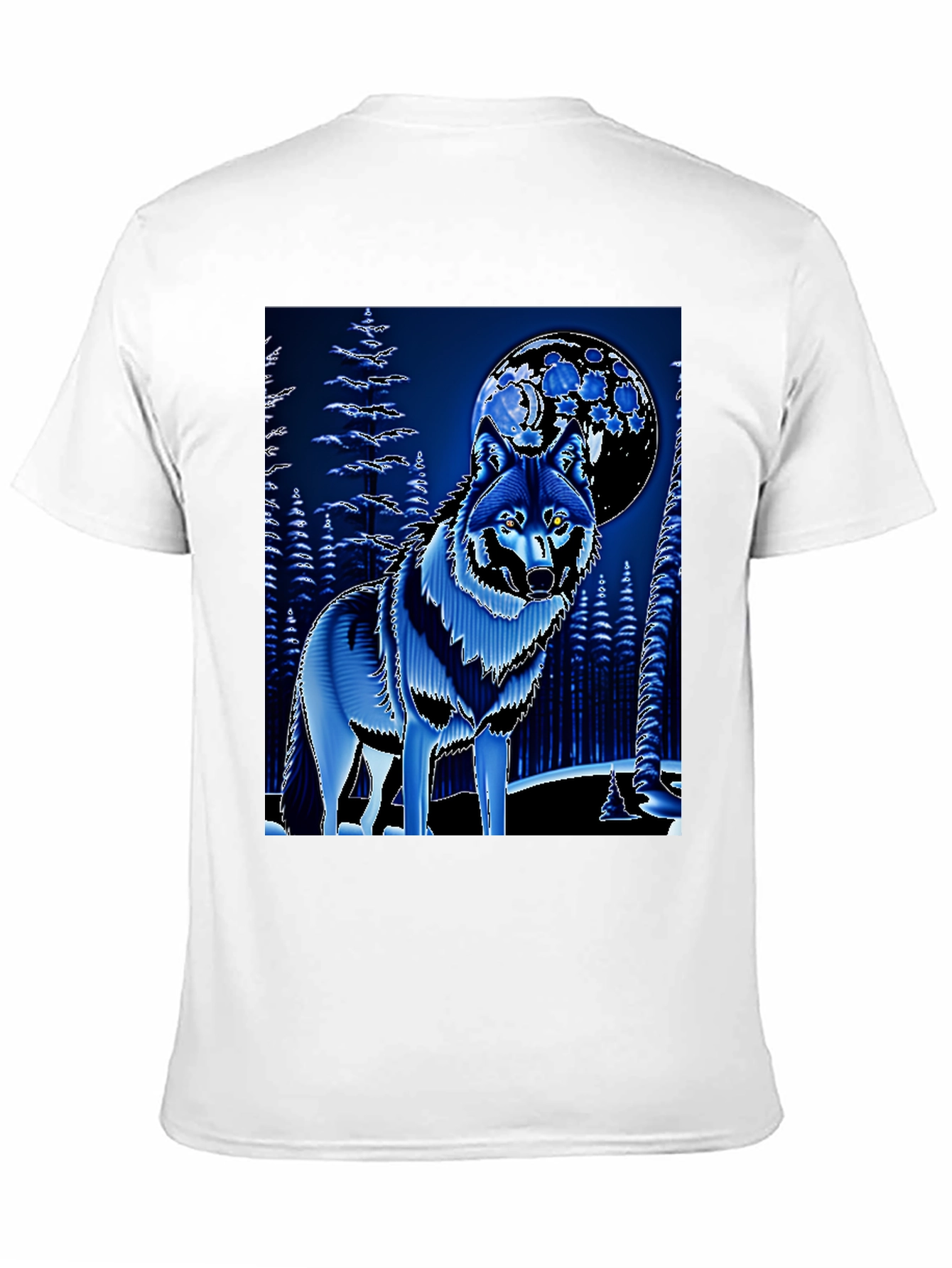 Wolf & Moon Graphic Tee - 11