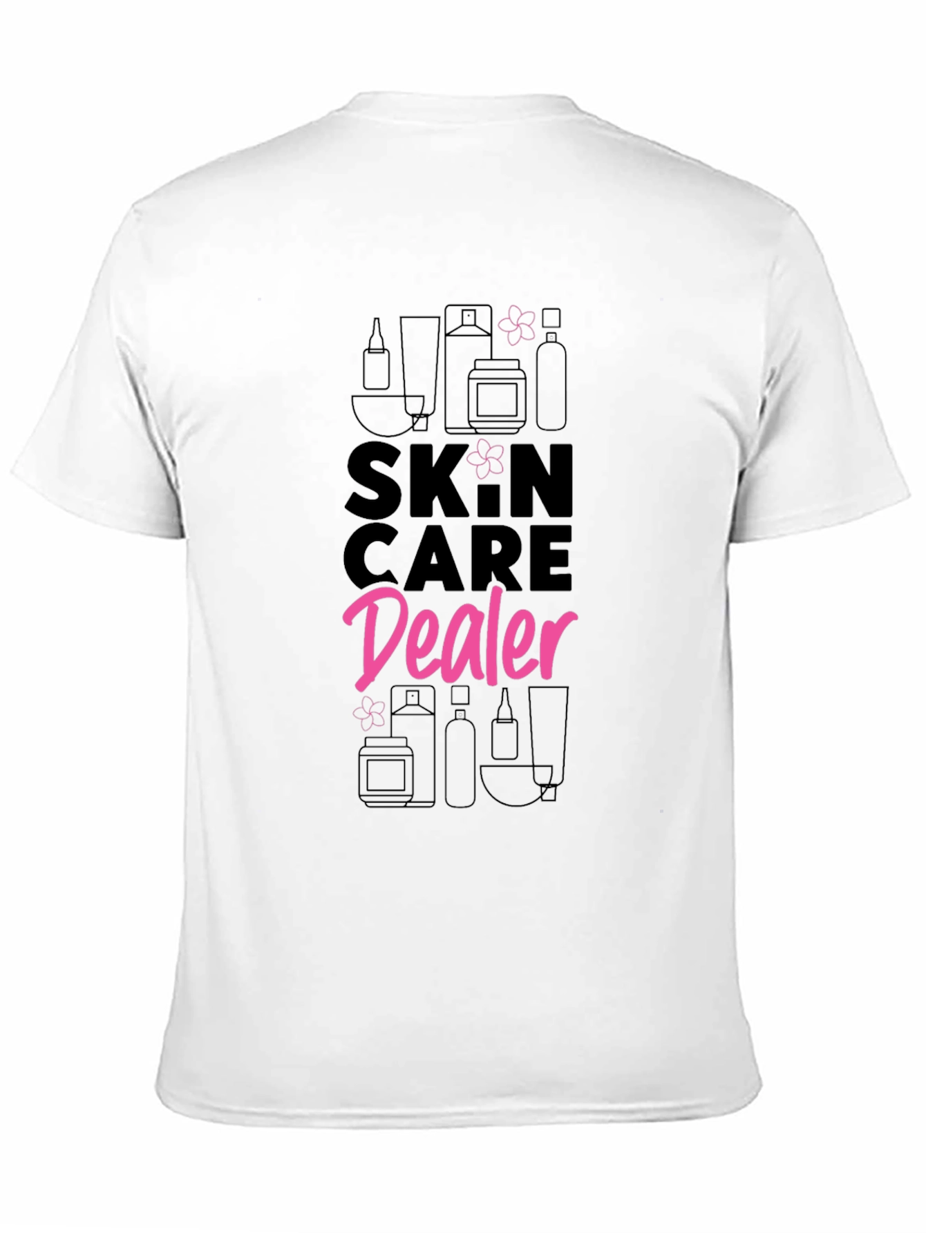 Black Skincare Dealer Graphic Tee view 11