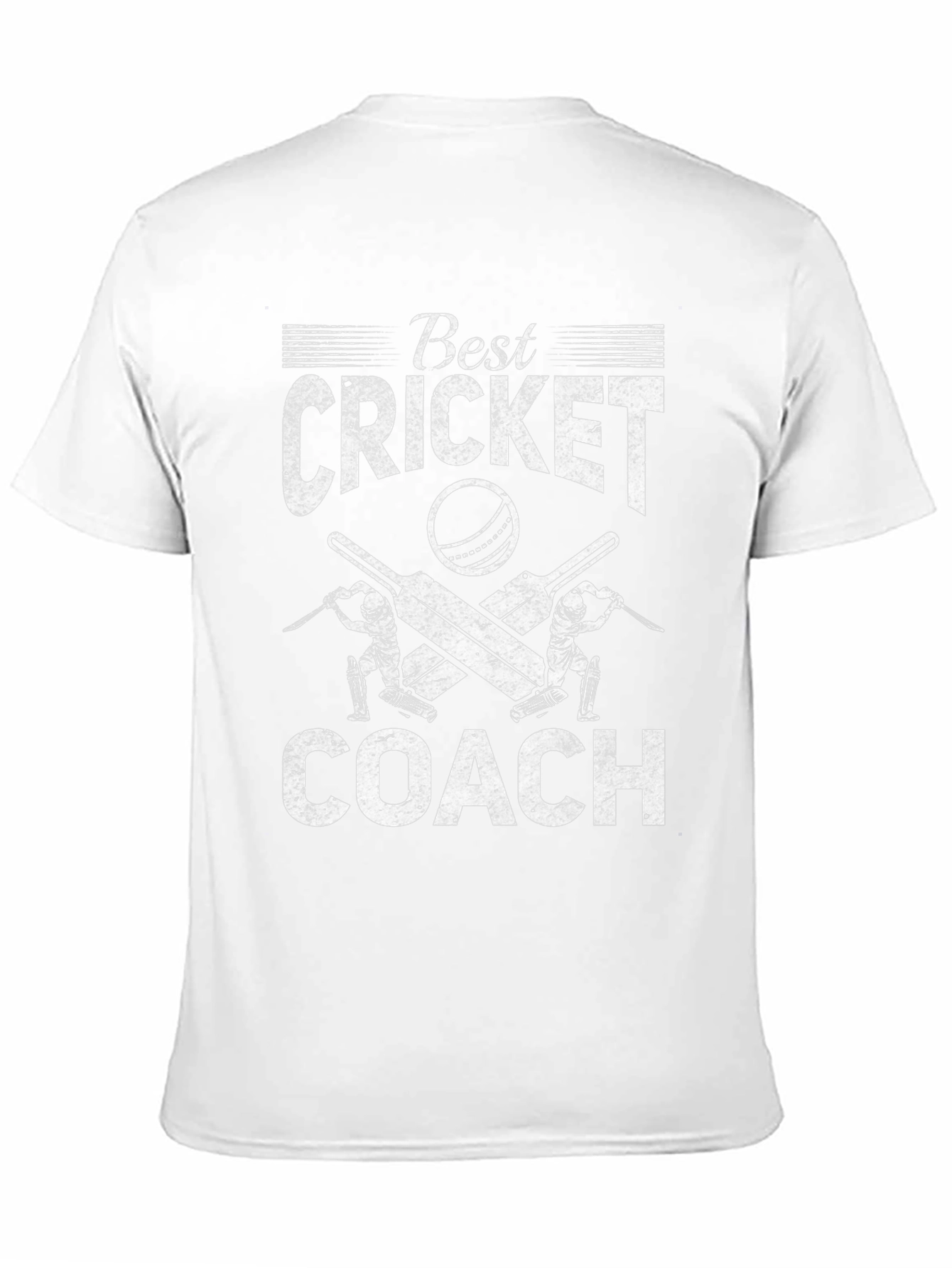 Black Best Cricket Coach Graphic Tee view 11