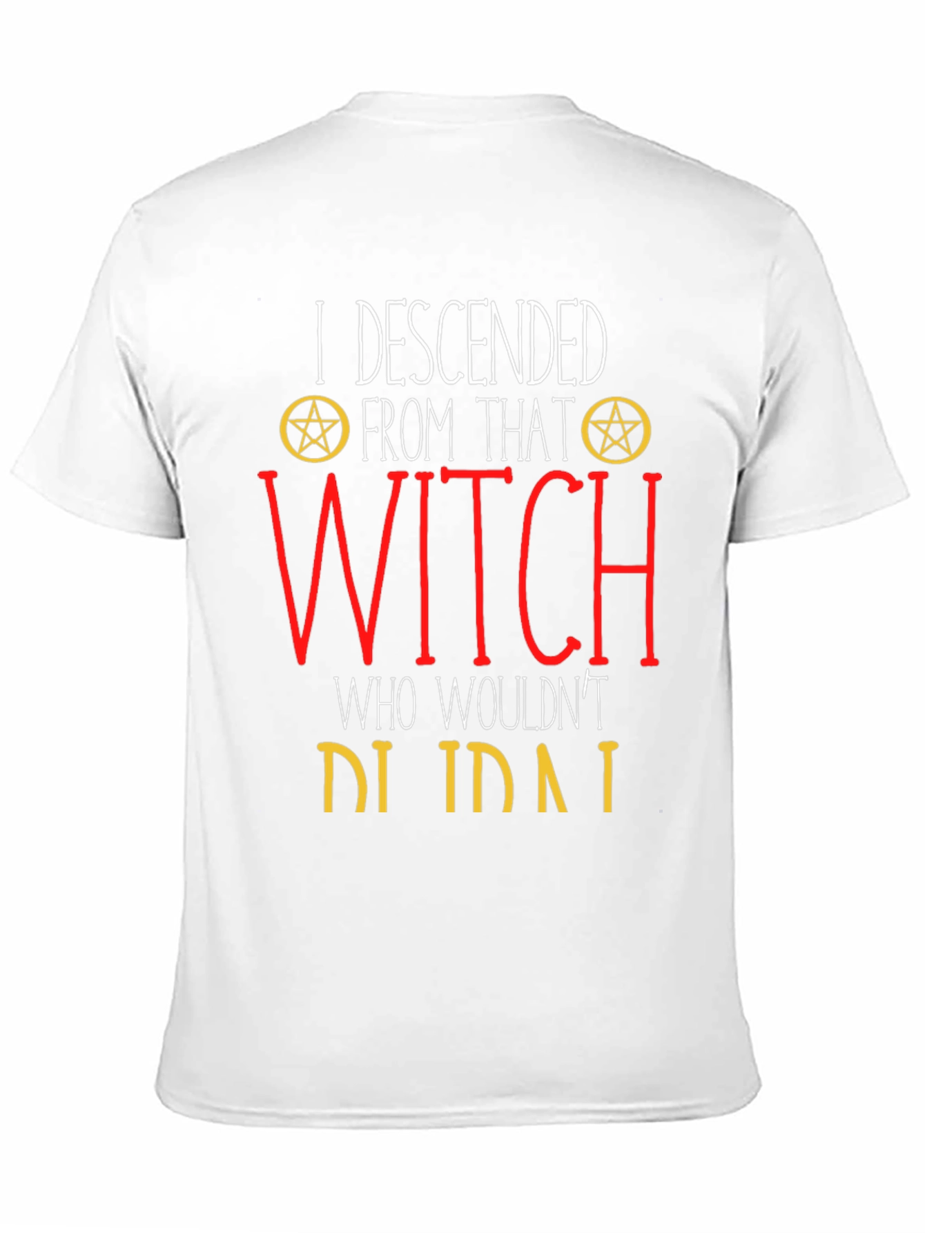 Black Witch Descendant Graphic Tee - Black view 11