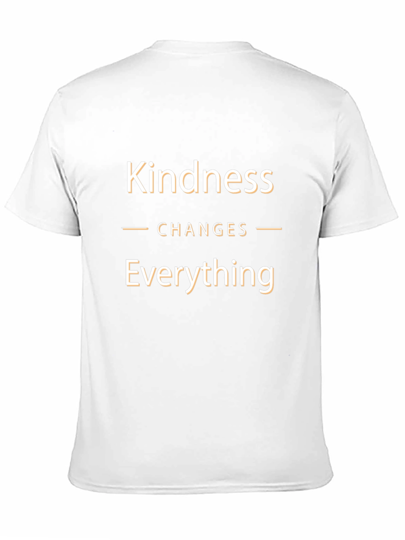 Black Kindness Changes Everything T-Shirt view 11
