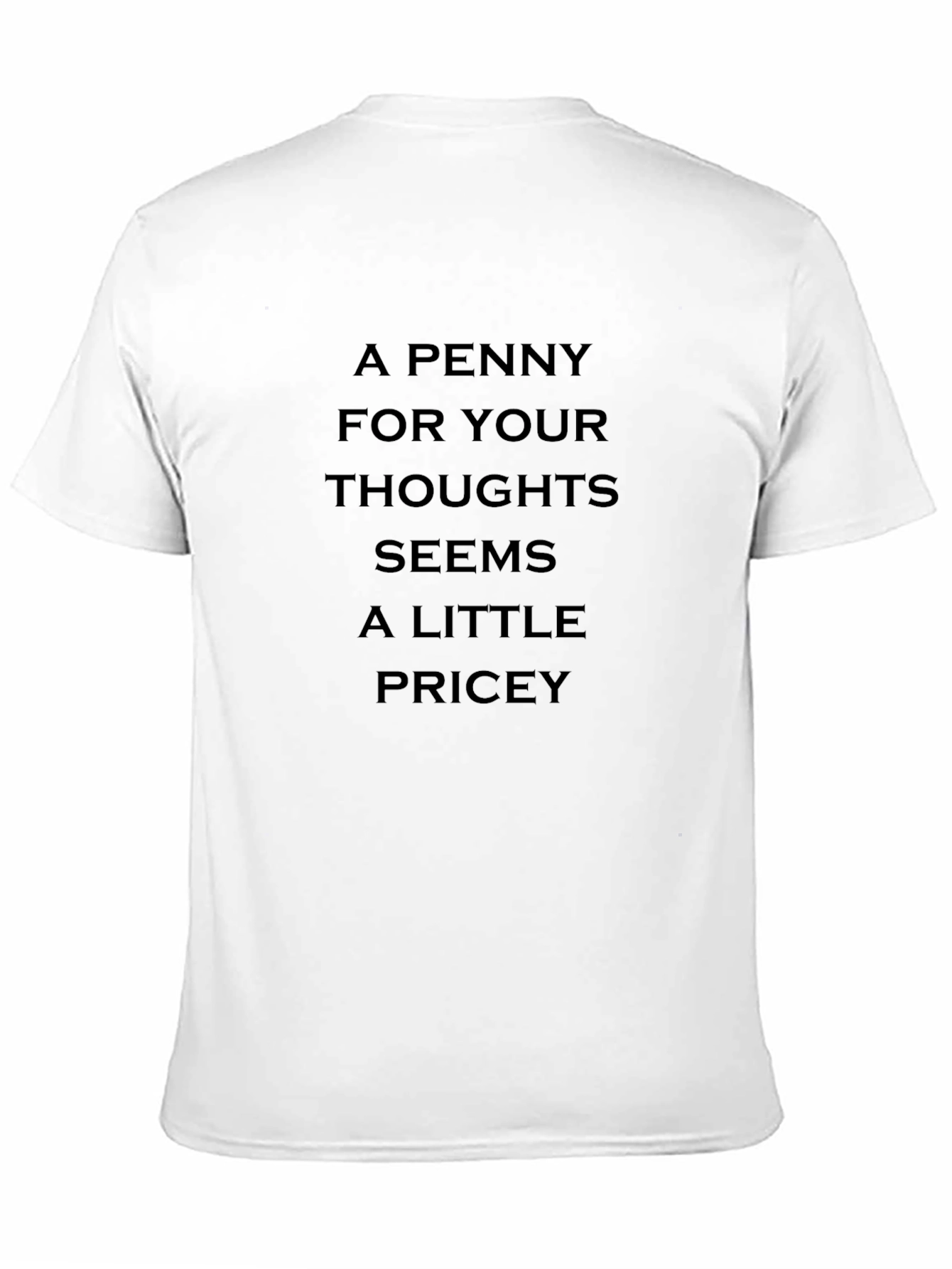 Black Penny For Your Thoughts Graphic Tee view 11
