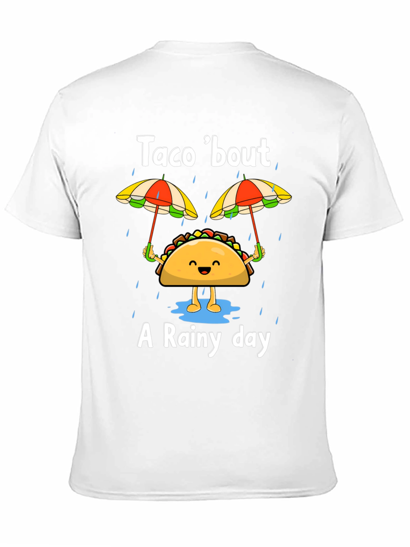 Black Taco 'bout A Rainy Day T-Shirt view 11