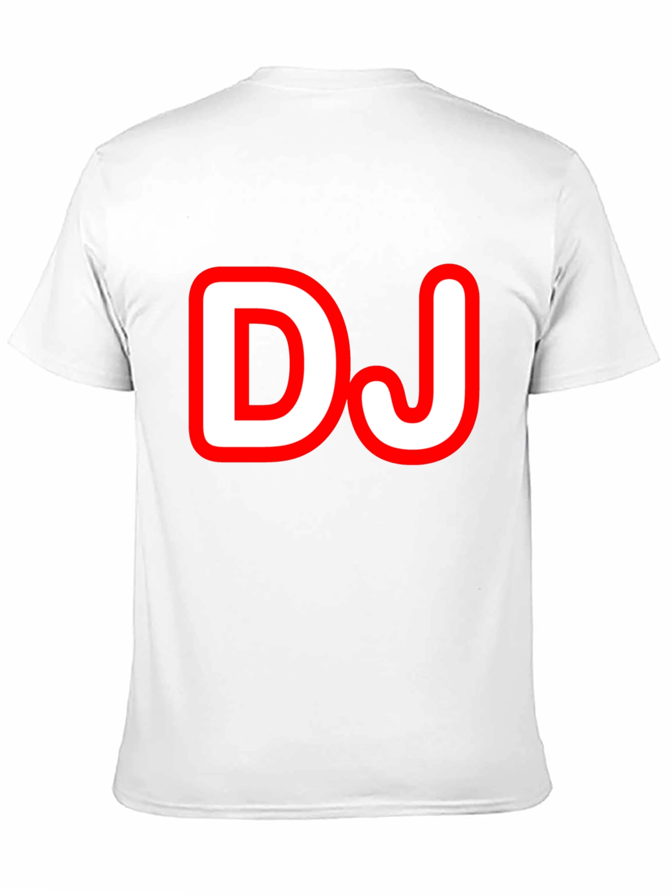Black DJ Graphic Tee - Black Cotton T-Shirt view 11