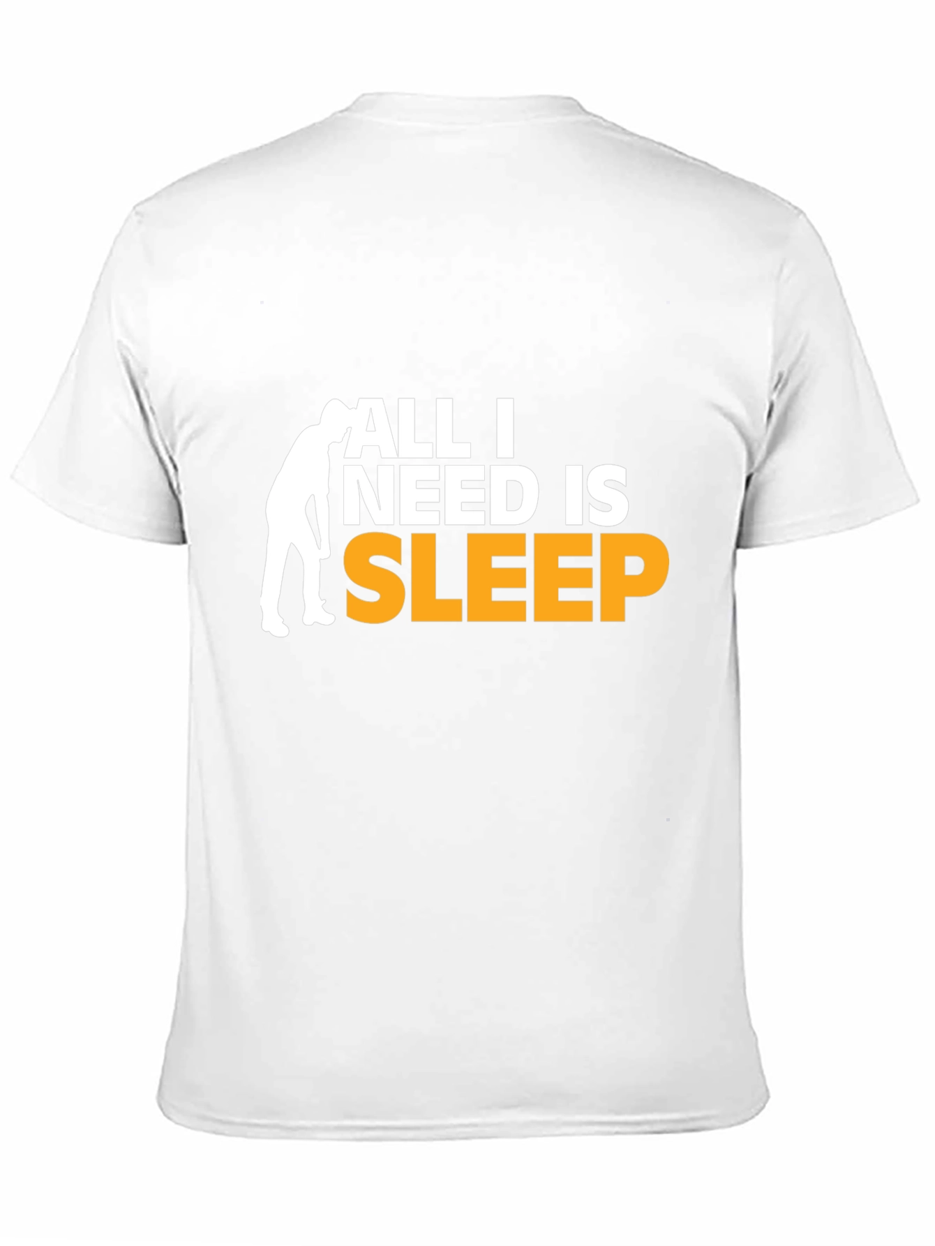 Black All I Need Is Sleep Graphic Tee - Black view 11