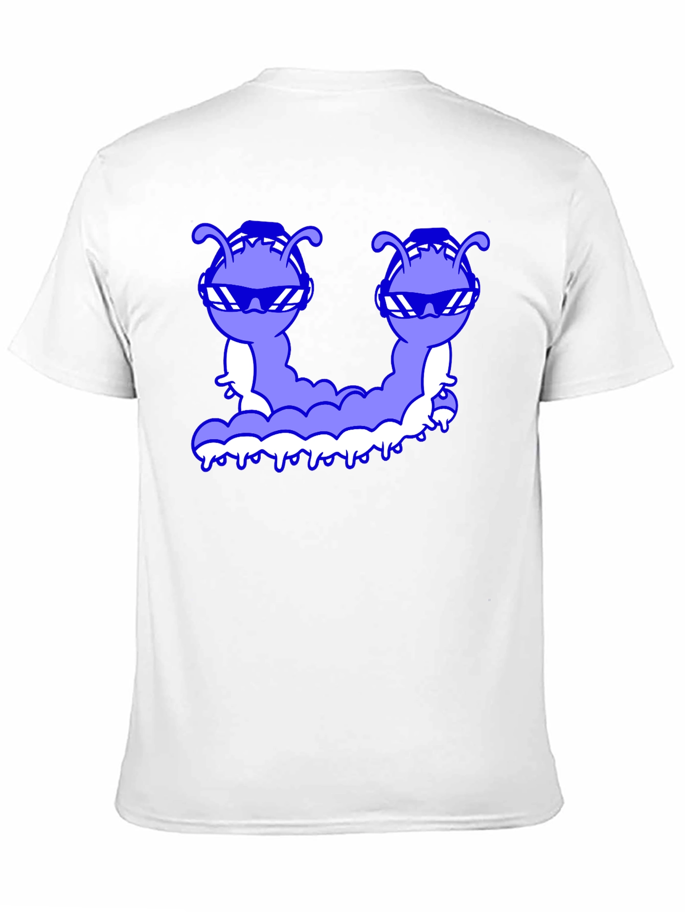 Black Cool Caterpillar Graphic Tee - Black view 11